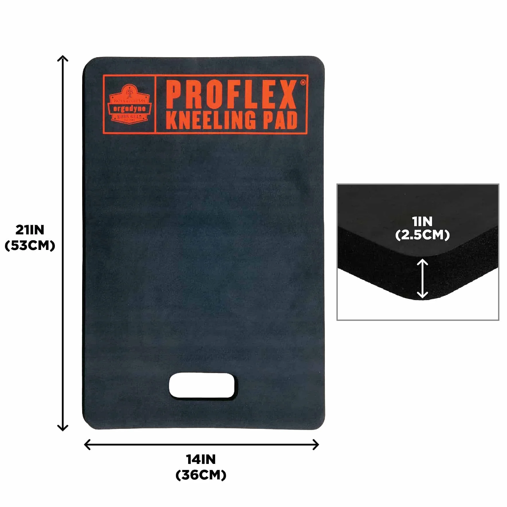 Ergodyne ProFlex 380 podkładka na kolano piankowa wodoodporna 35 x 53 cm