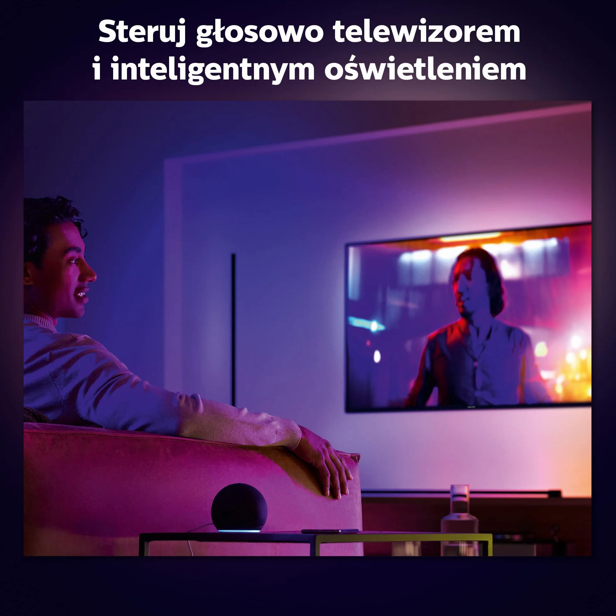 Philips Hue White and color ambiance Tuba LED Play gradient (czarna), 16 mln kolorów, możliwość przyciemniania, inteligentne oświetlenie