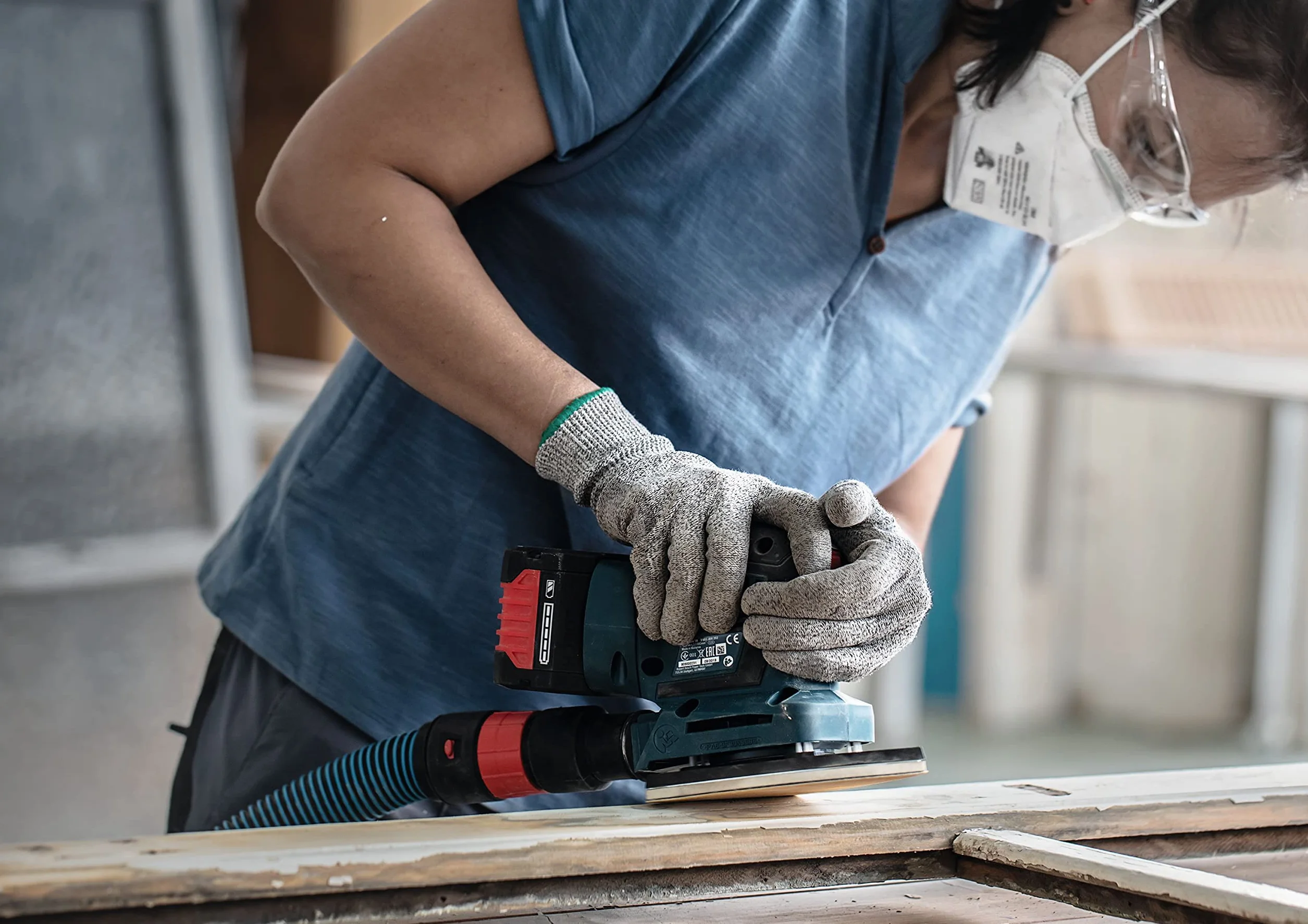 Bosch Papiery ścierne EXPERT C470 6 otworów Ø 115x107 mm Ziarnistość 120 Akcesoria Szlifierka oscylacyjna
