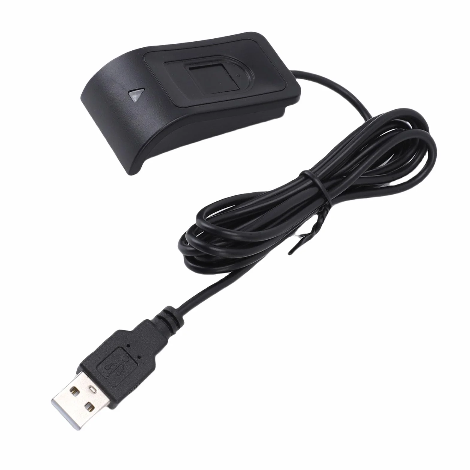 Ejoyous Czytnik linii papilarnych USB z rozpoznawaniem dotykowym 360°, obsługuje do 10 ID