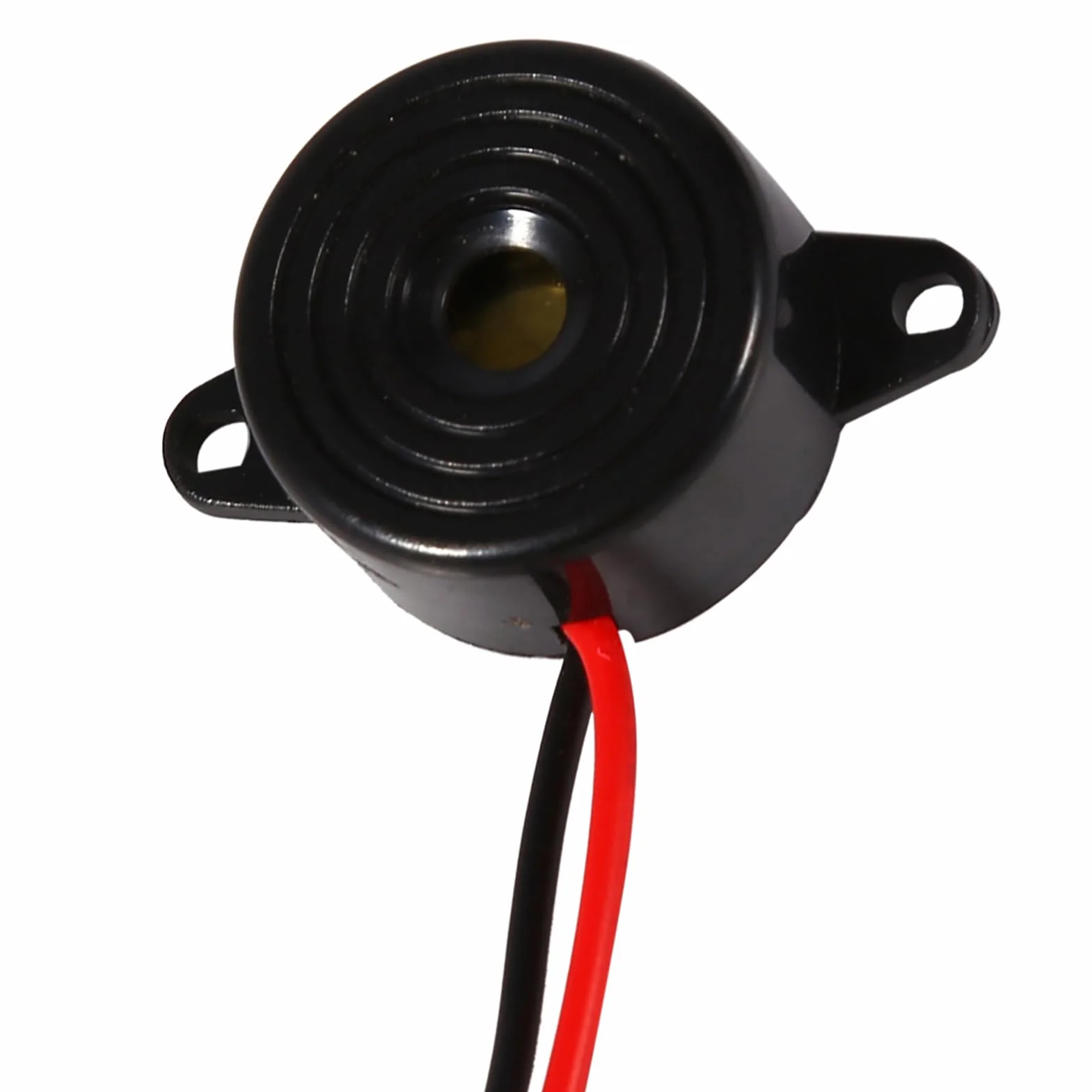 Buzzer Alarmowy, DC 3 do 24V Piezoelektryczny Buzzer Alarm Ciągły Dźwięk Długość Kabla 100mm Aktywny Piezoelektryczny Buzzer Alarm, Piezoelektryczne Przetworniki