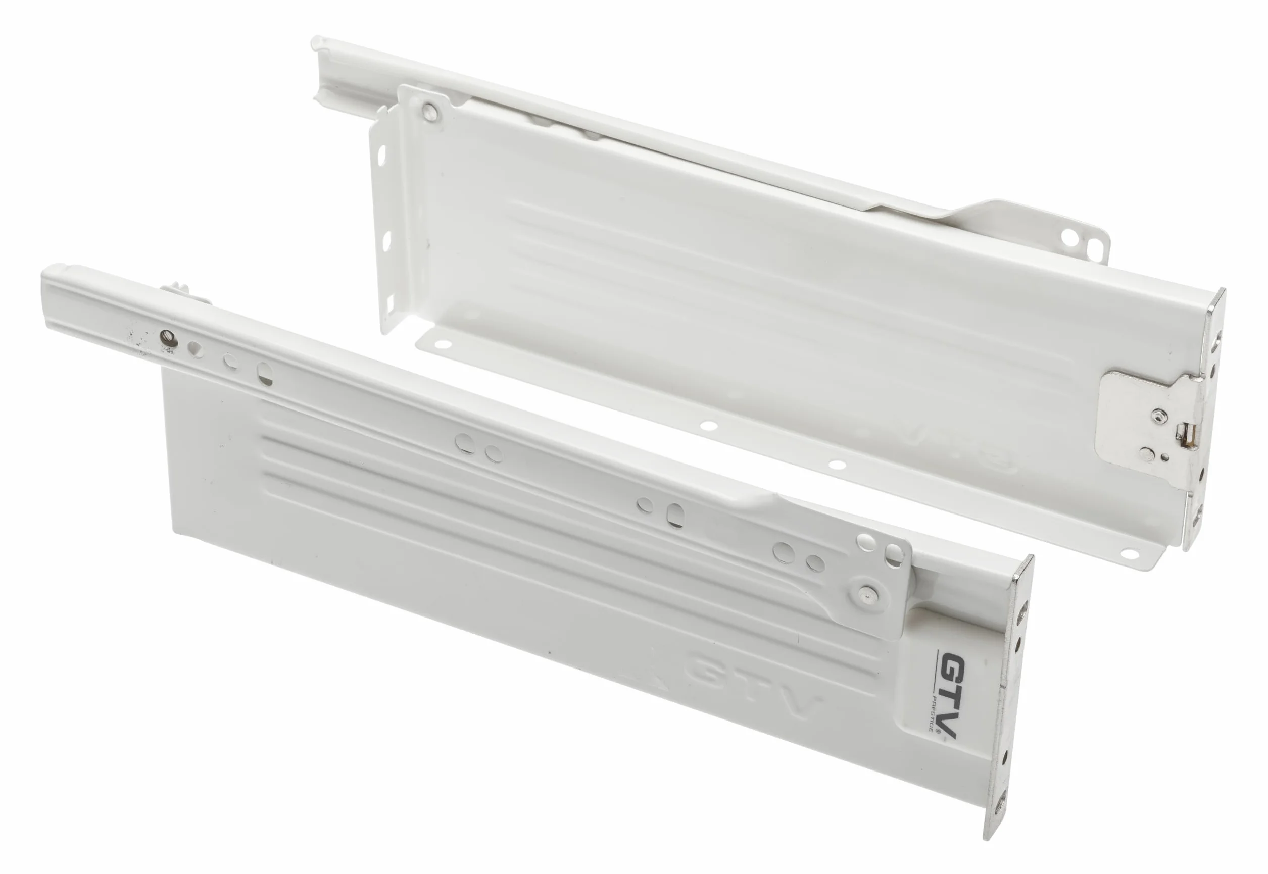 Metalbox Prestige system szuflad 86 mm biały prowadnice rolkowe