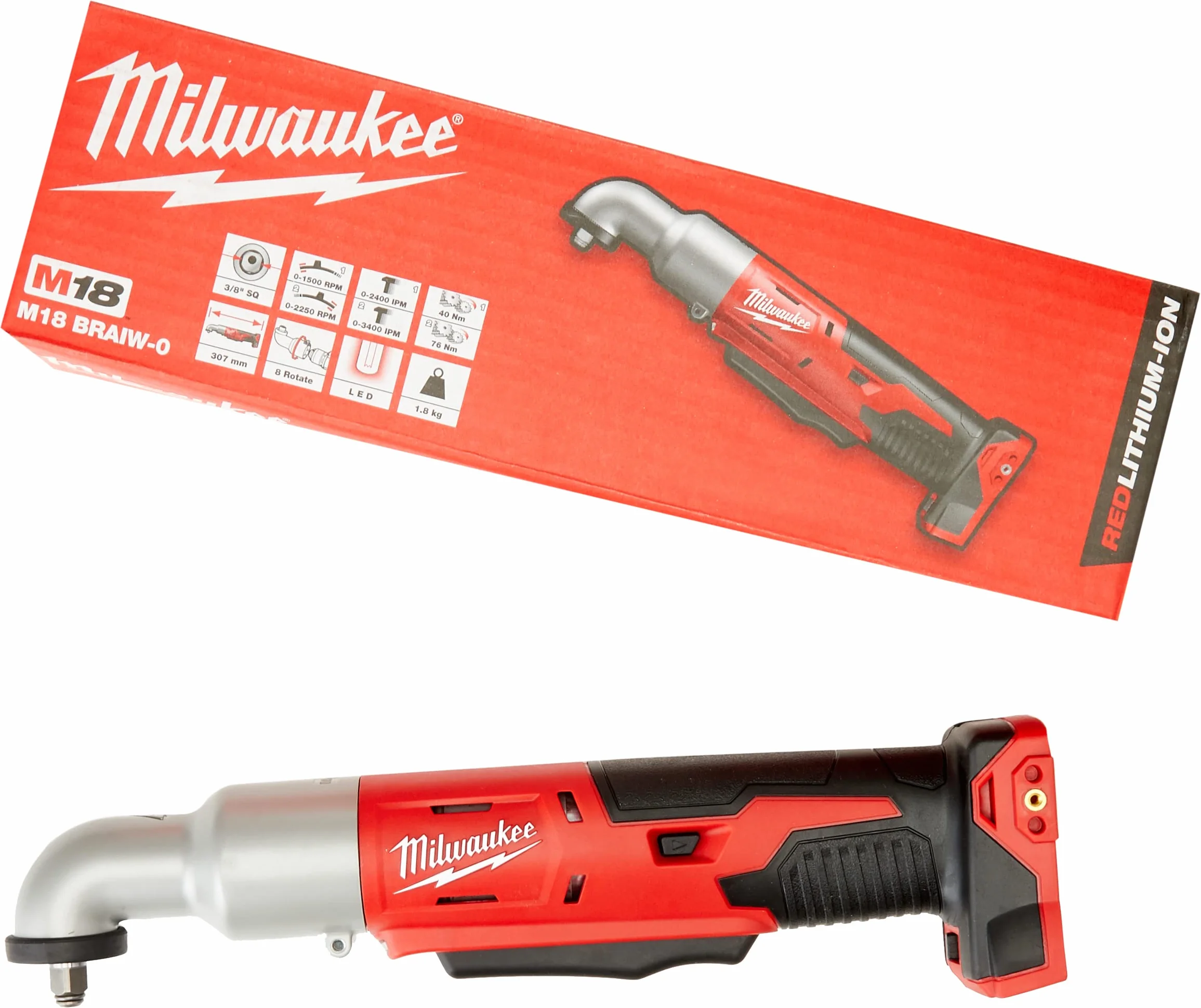 Llave angular 3/8" 18 V 1500/2250 obr/min 40/76 Nm ver-0