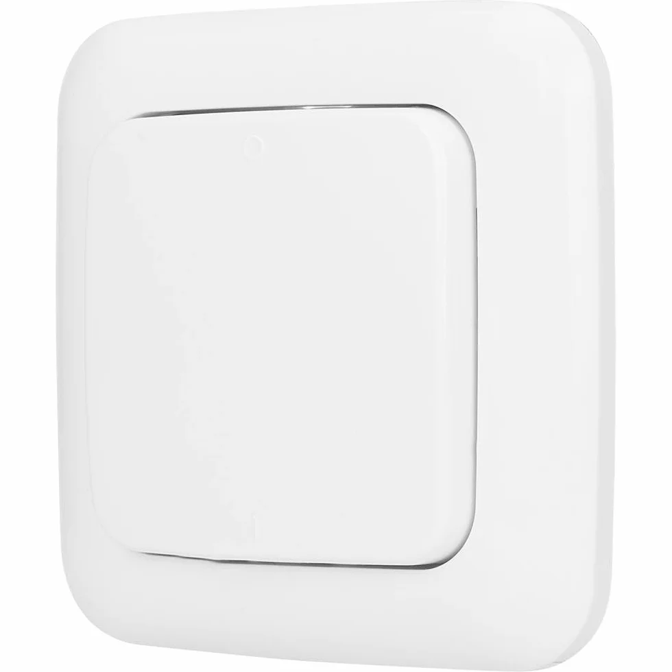 Smartwares SH4-90162 radiowy przełącznik ścienny – Plug & Connect – zasilany bateriami – biały