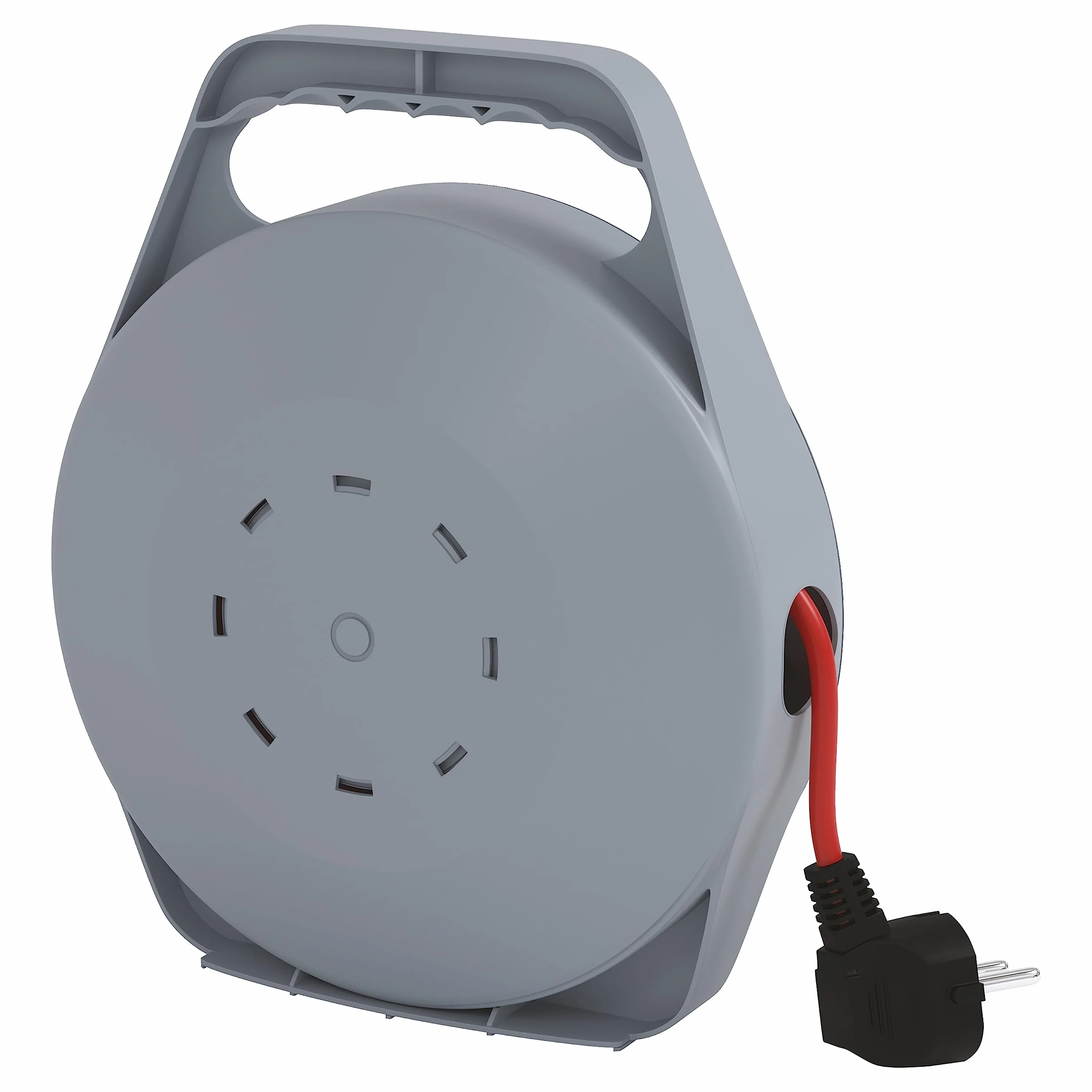 EMOS Mini bęben do kabli 10 m 4 gniazda Schuko 230 V 2300 W IP20