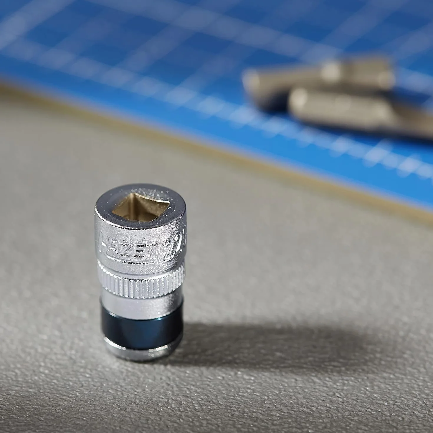HAZET 2250-1 I z blokadą sprężynową, sześciokąt 6,3 mm (1/4 cala), napęd kwadrat 6,3 mm (1/4 cala)