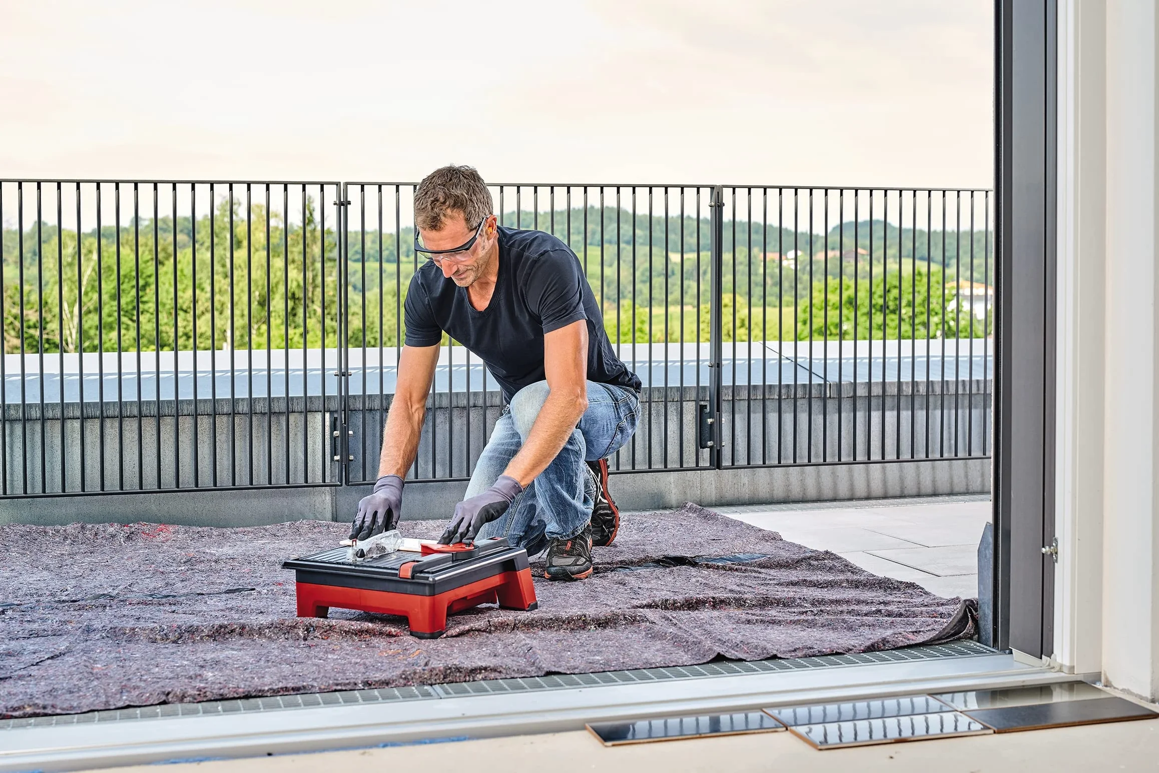 Einhell TE-TC 18/115 Li-Solo Akumulatorowa przycinarka do płytek Power X-Change 18V 3800 obr/min 115 mm Li-ion