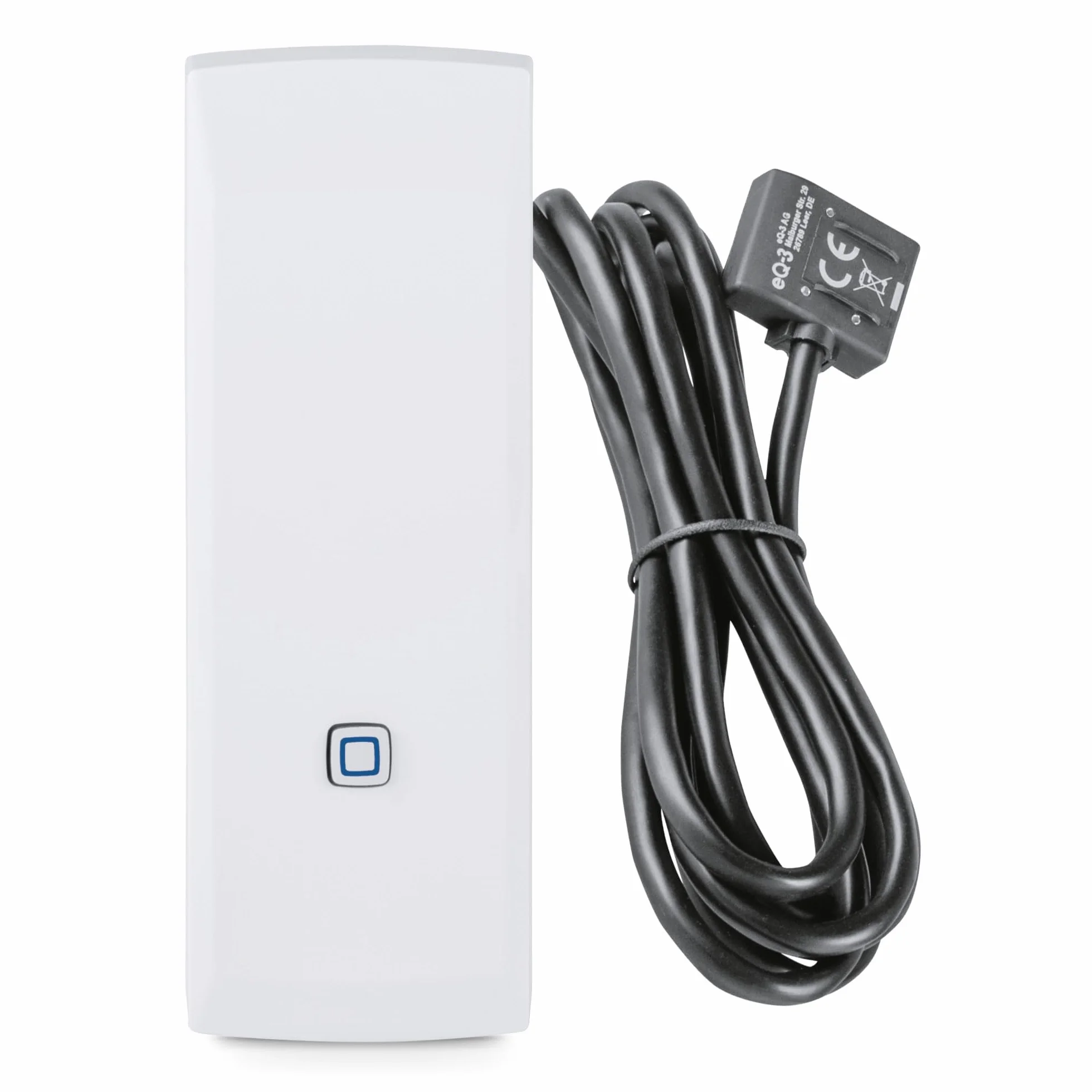 Homematic IP Interfejs Smart Home do gazomierza, pomiar energii, monitorowanie zużycia gazu przez aplikację, automatyzacja