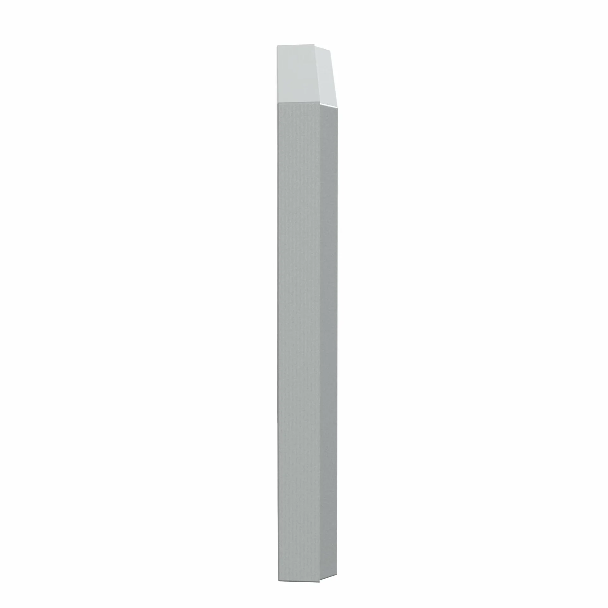 Merten MEG4010-3660 rama M-Pure, pojedyncza, aluminium
