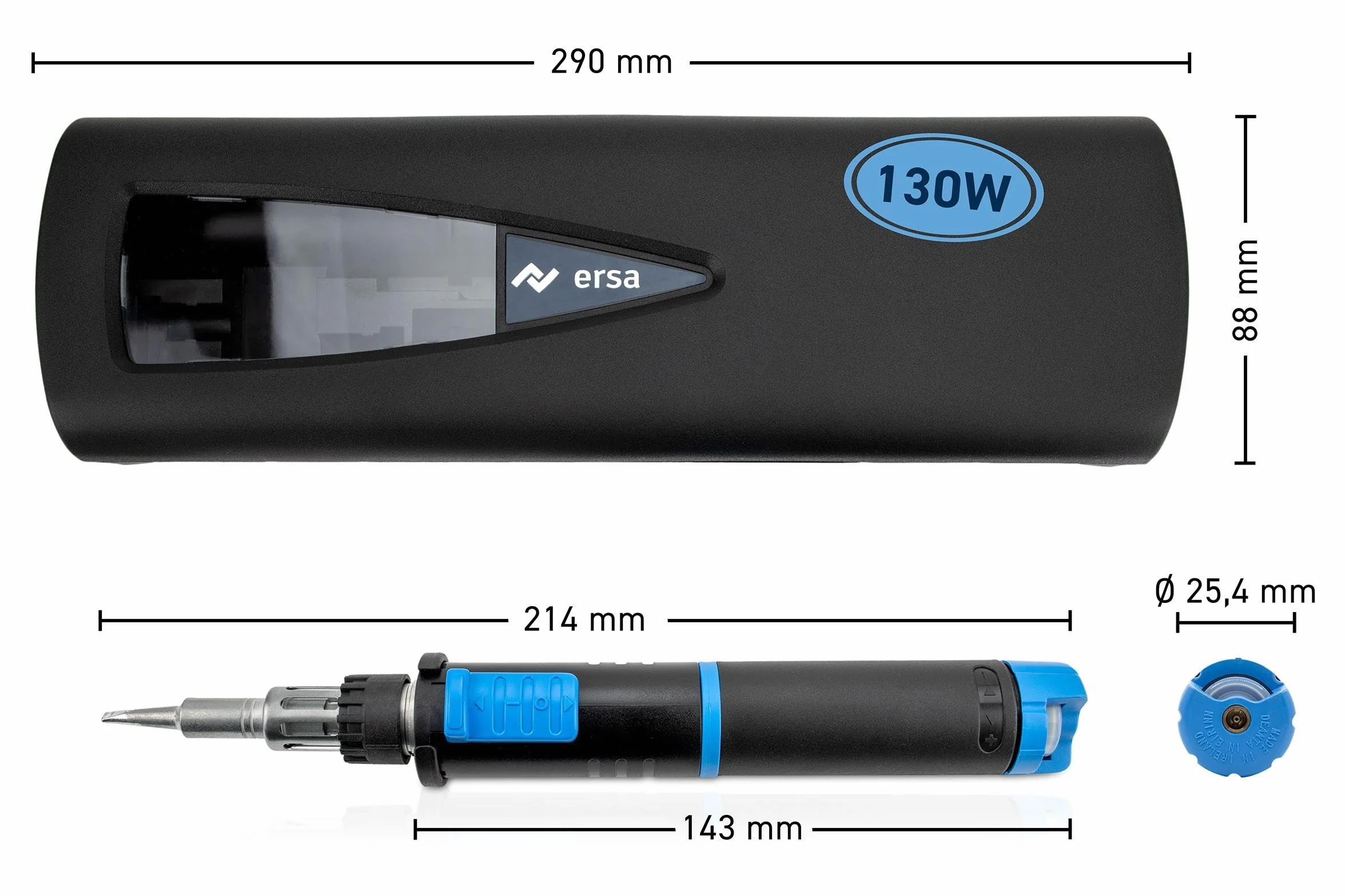 Zestaw lutowniczy gazowy 130 W ERSA Independent 130 0G13400141