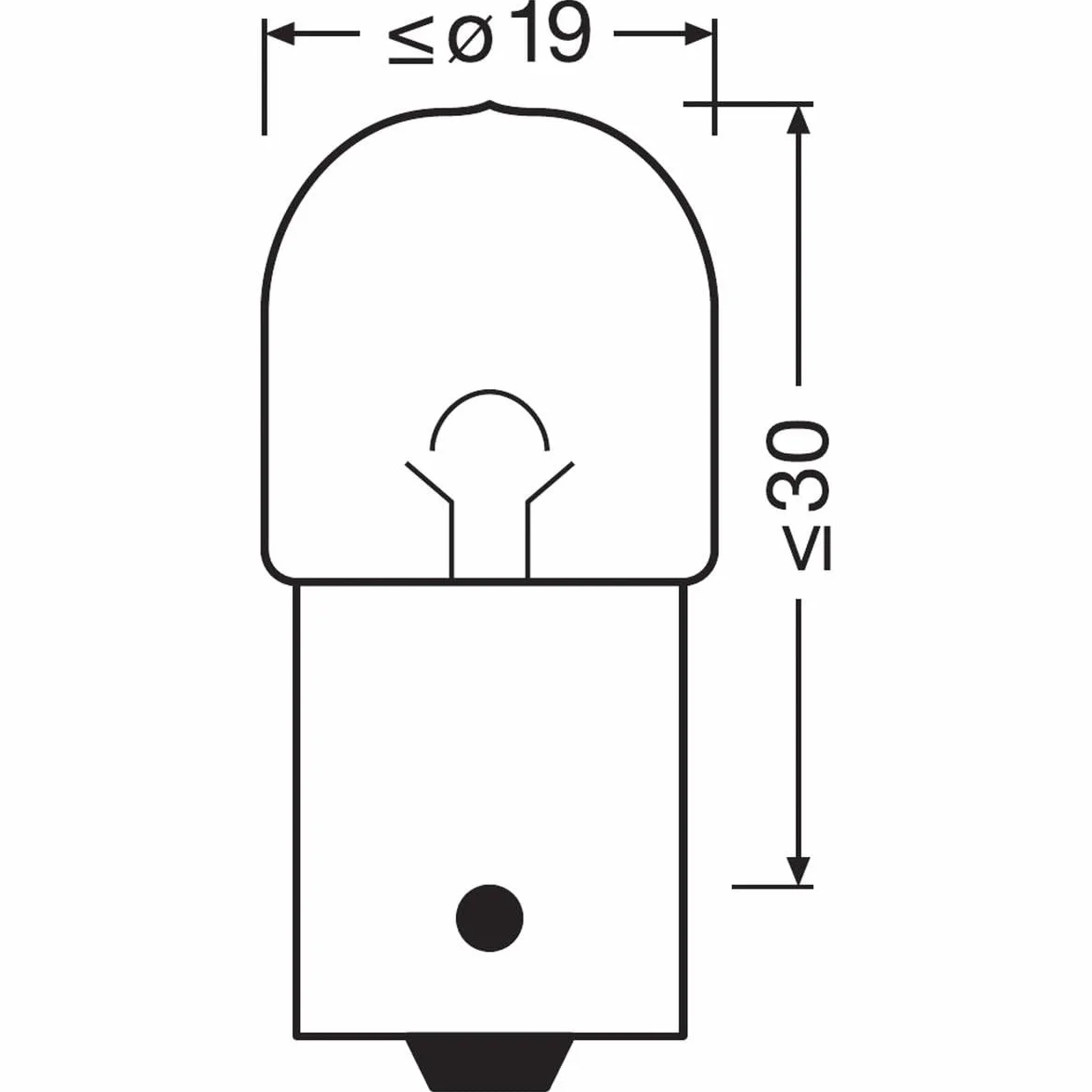 OSRAM ORIGINAL R5W Światła pomocnicze 12,0 V Składane pudełko (10 lampy)