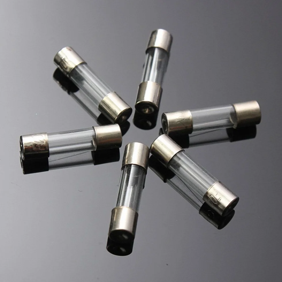 DollaTek Bezpieczniki szklane 5x20 mm Fast-Blow 0,2A-20A 100 szt