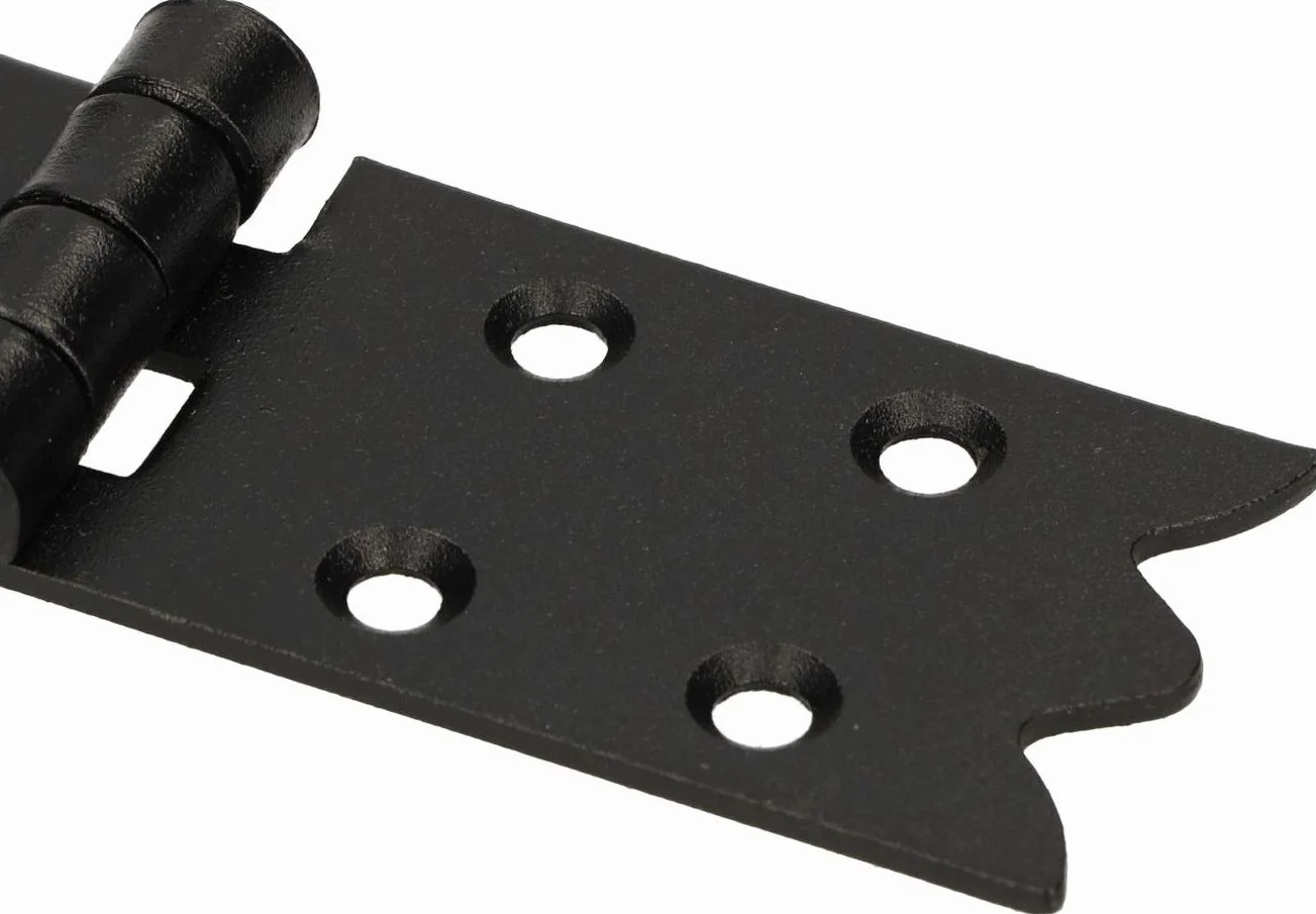 KOTARBAU® Zawias zabezpieczający 150 x 35 mm napadkowy do drzwi z ryglem zatrzaskowym