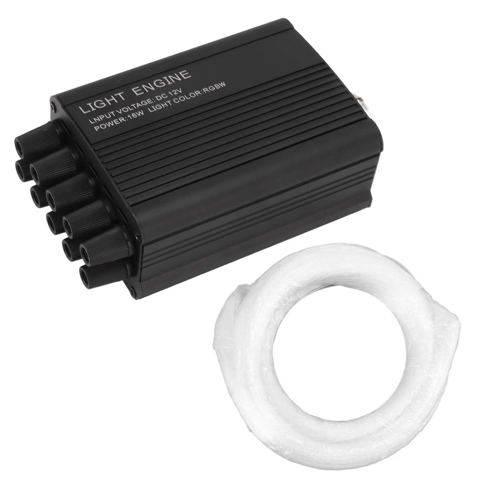 RGBW LED światłowód Gwiazda Sufitowa Zestaw Oświetleniowy Bluetooth DC 12V