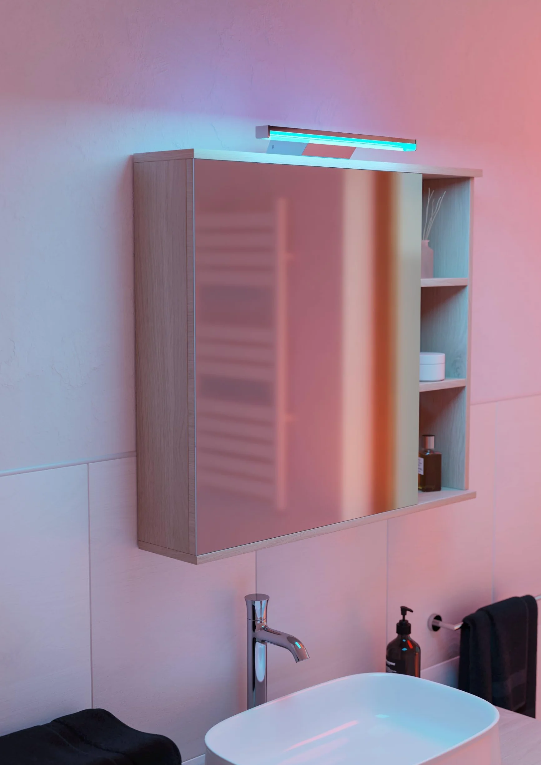 Eglo Regello-Z Connect Lampa Led do Lustra 60 cm Zigbee Alexa Regulowana Barwa Światła RGB Ściemniana Łazienkowa Srebrna