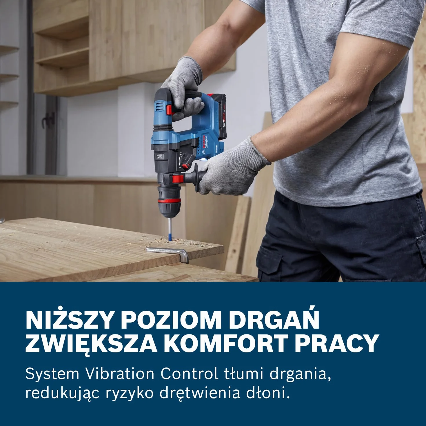 Bosch Professional GBH 18V-18 Akumulatorowy młot udarowo-obrotowy SDS plus 18V