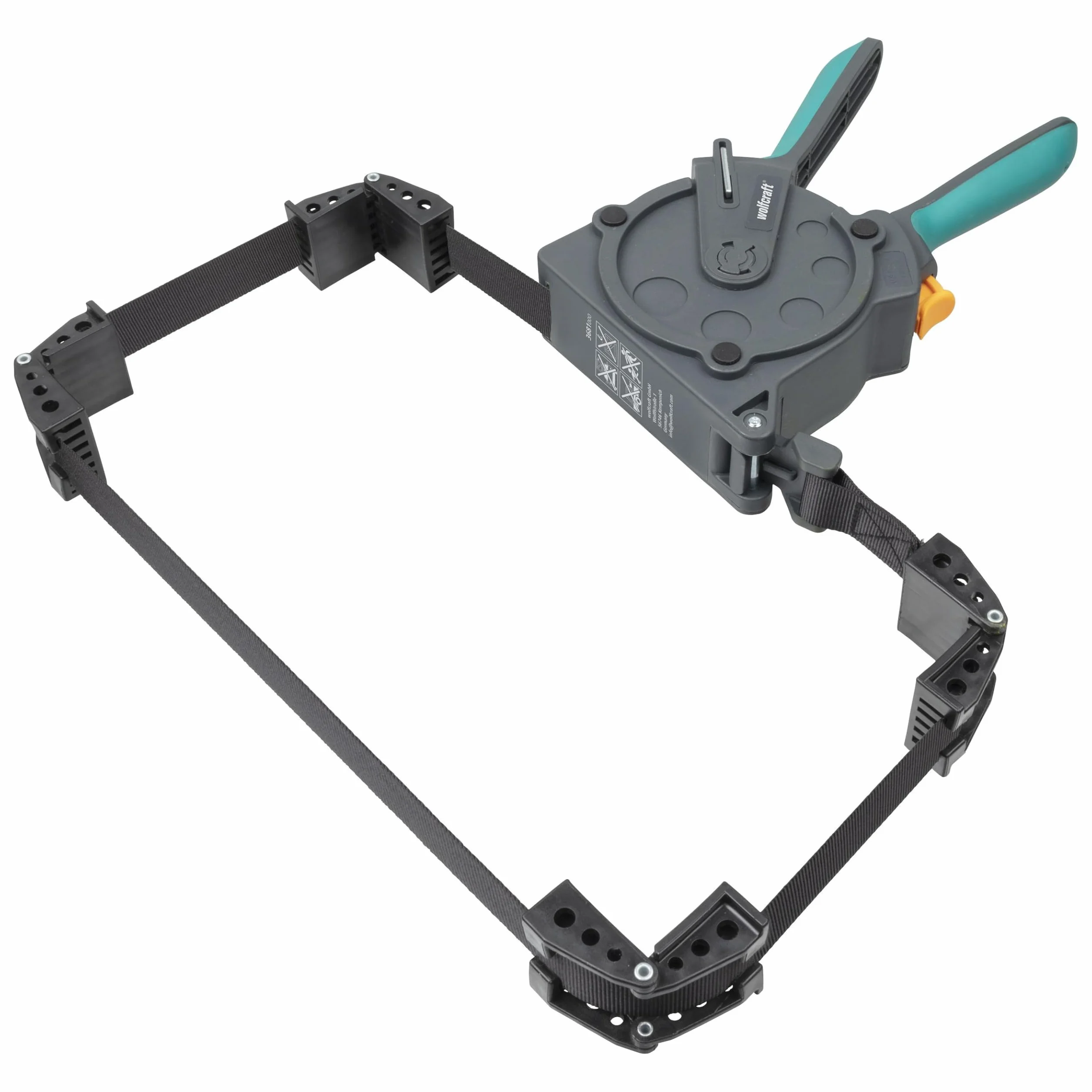 Wolfcraft Jednoręczny zacisk taśmowy do ram 3681000