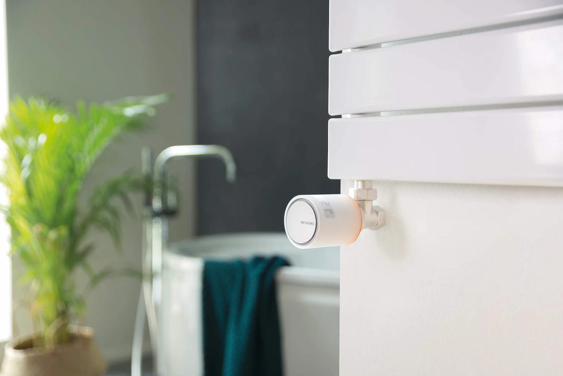 Netatmo Podłączona Inteligentna Głowica Termostatyczna NAV-EN Akcesoria do Termostatu