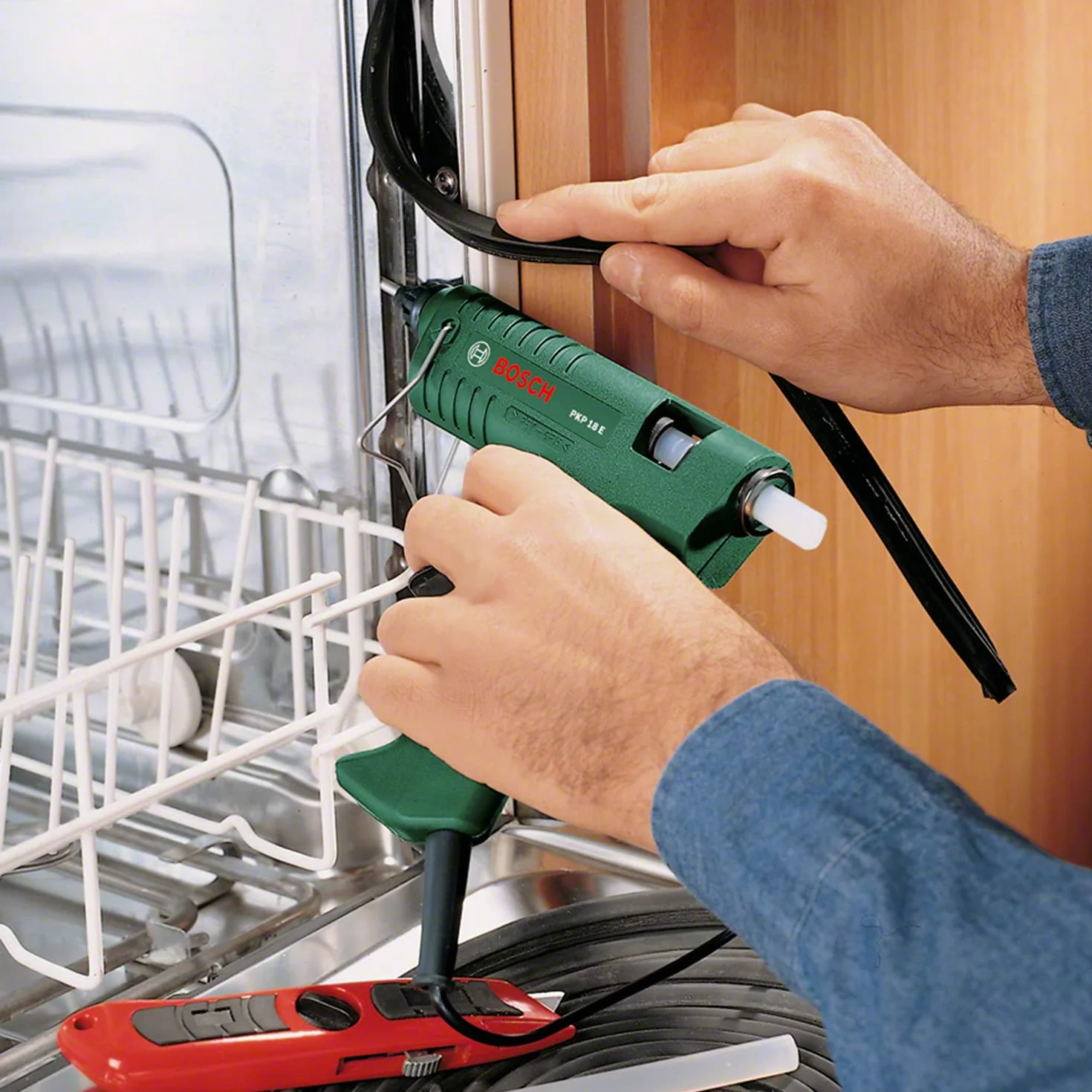 Bosch Pistolet do Klejenia 240 V Zielony