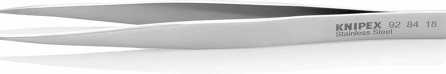 KNIPEX Pinceta uniwersalna matowe gładkie 126 mm 92 84 18
