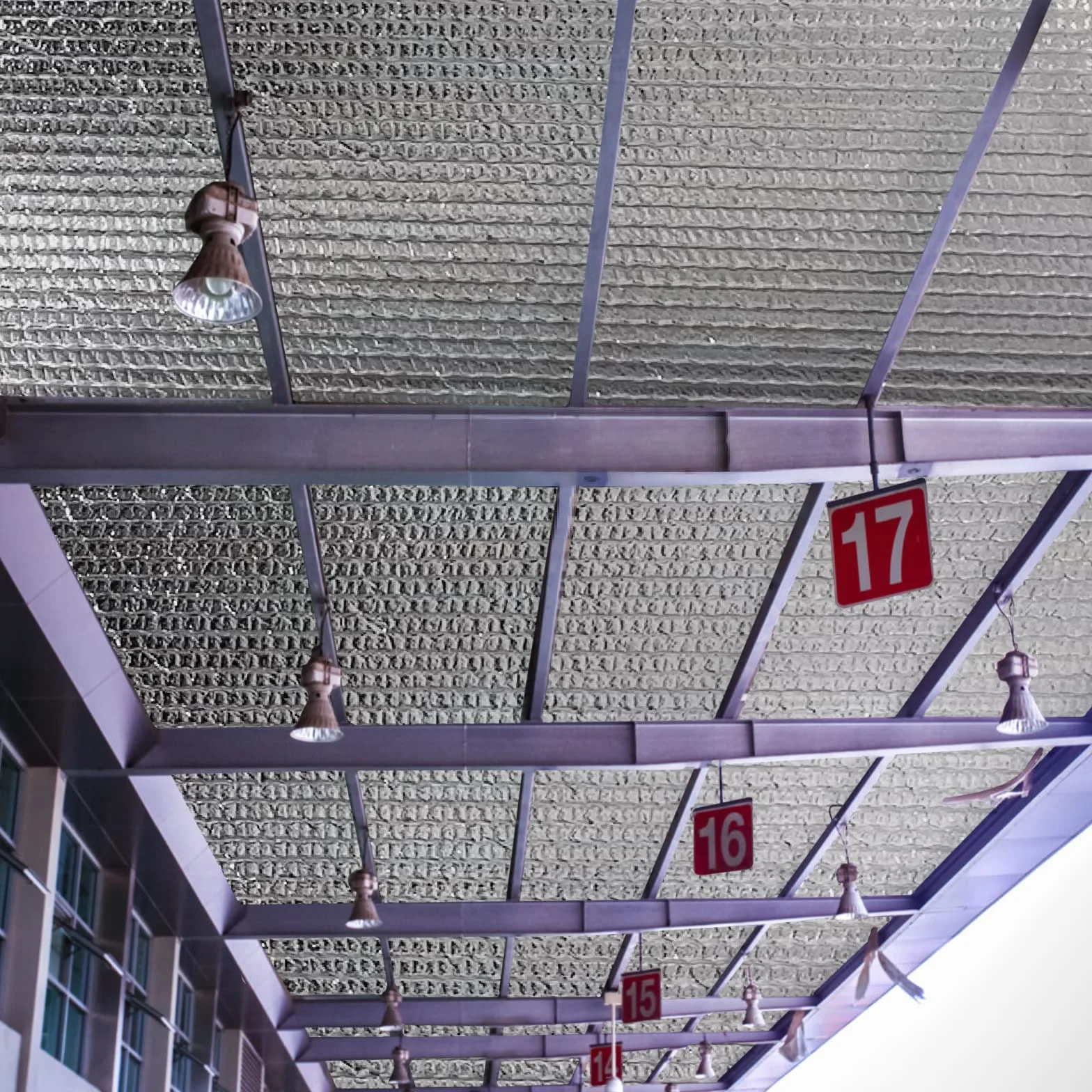 Folia izolacyjna aluminiowa bąbelkowa 1 m x 30 m odblaskowa