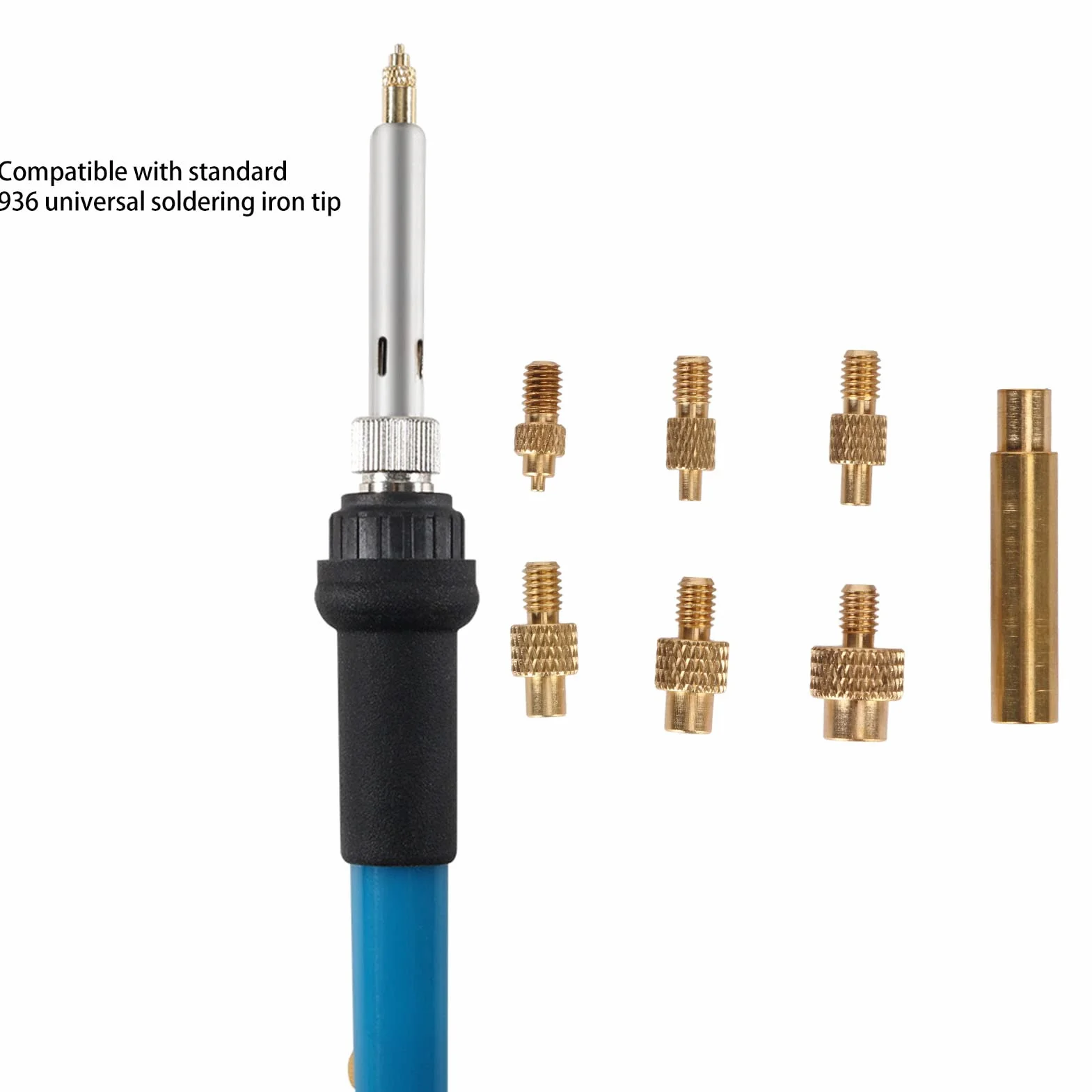 Heat Set Insert Tips, Uniwersalne Końcówki Lutownicze 936, M2 M2.5 M3 M4 M5 M6