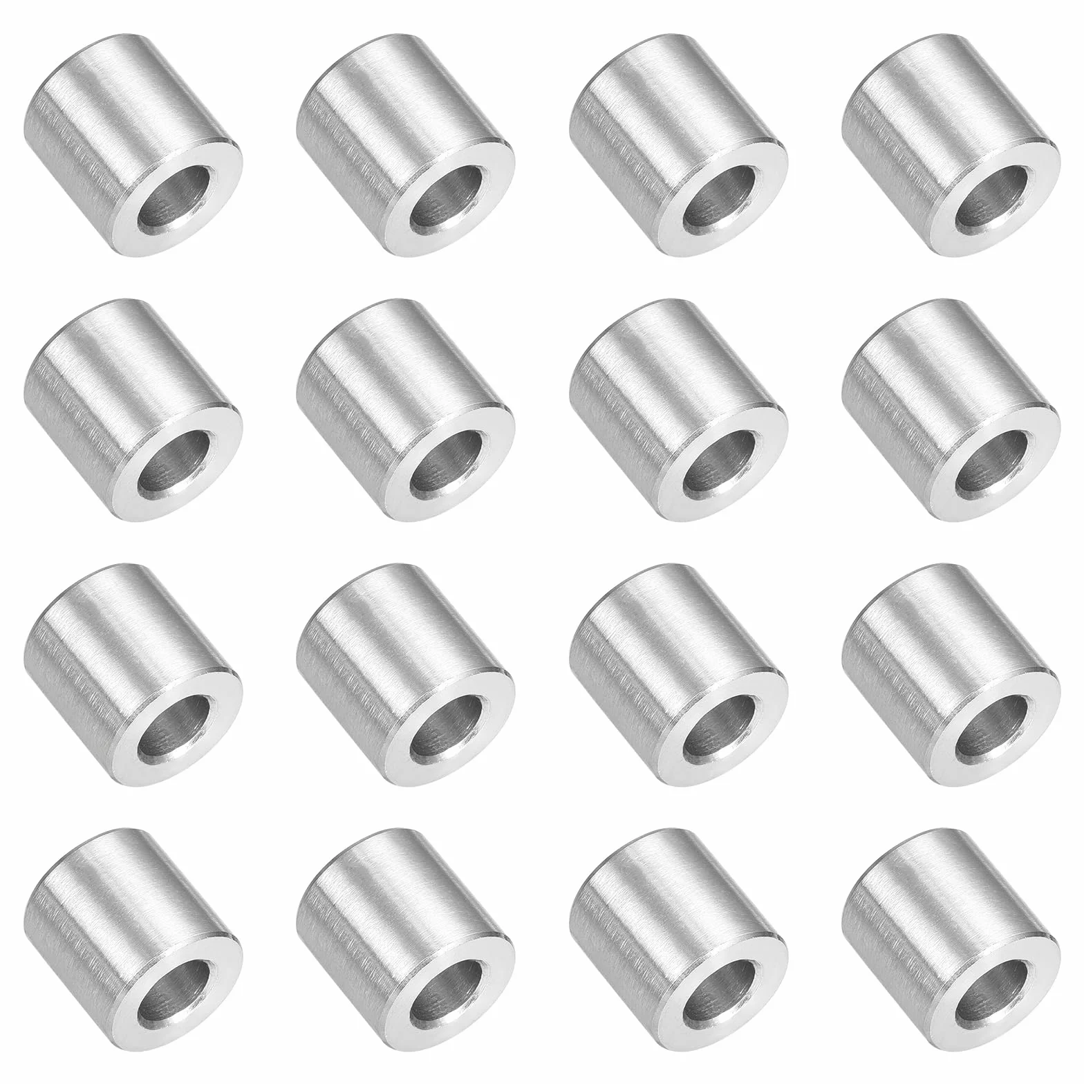 QUARKZMAN 16 sztuk tulejek dystansowych ze stali nierdzewnej 304 6 mm otwór x 12 mm średnica zewnętrzna x 13 mm długość M6