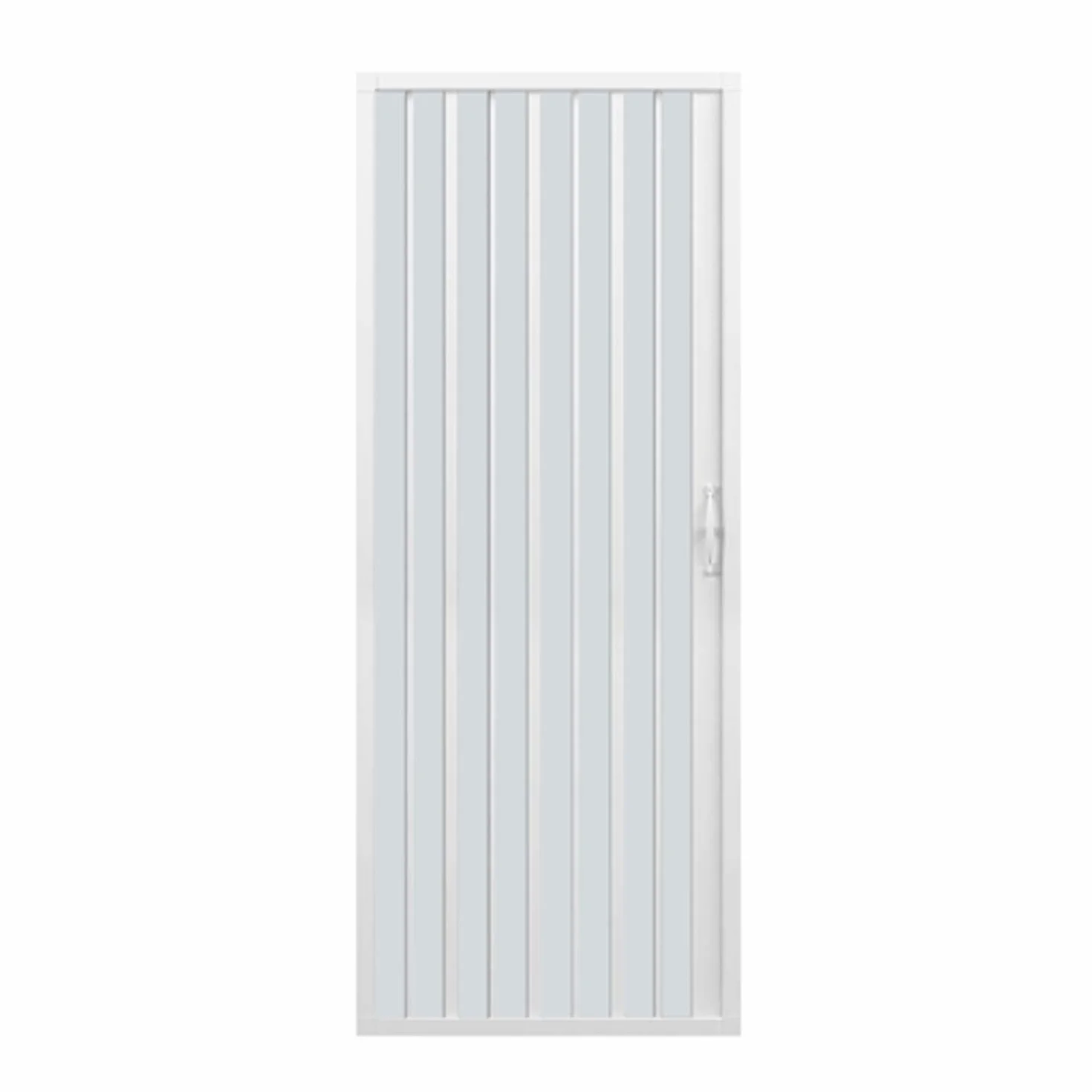 Drzwi prysznicowe 70 cm z mod PVC biały z bocznym otworem