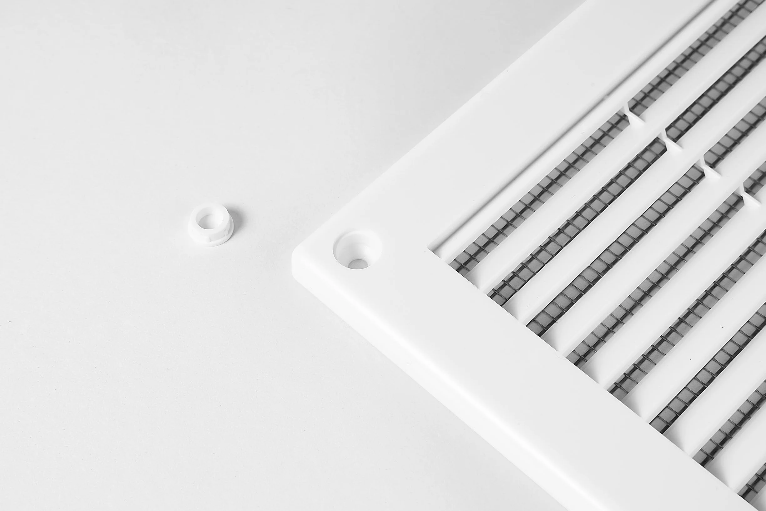 AWENTA Air Vent nakładka na grill 200 x 200 mm szaro-biała