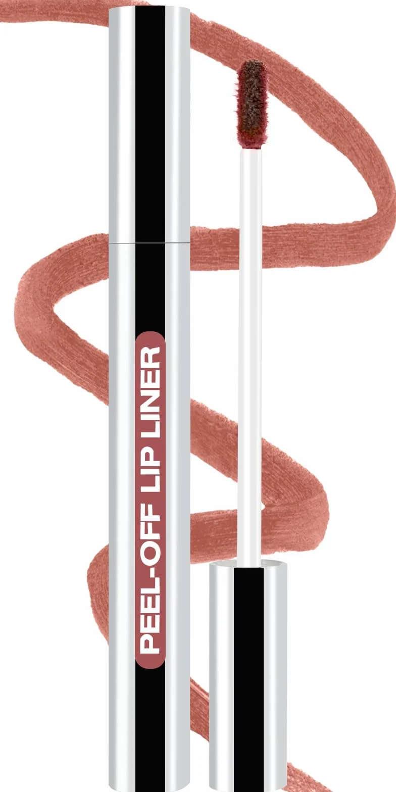 Peel Off Lip Stain i długotrwała konturówka do ust, wodoodporna pomadka do ust, zmywalna pomadka do ust, matowy makijaż do wszystkich rodzajów skóry, różowy