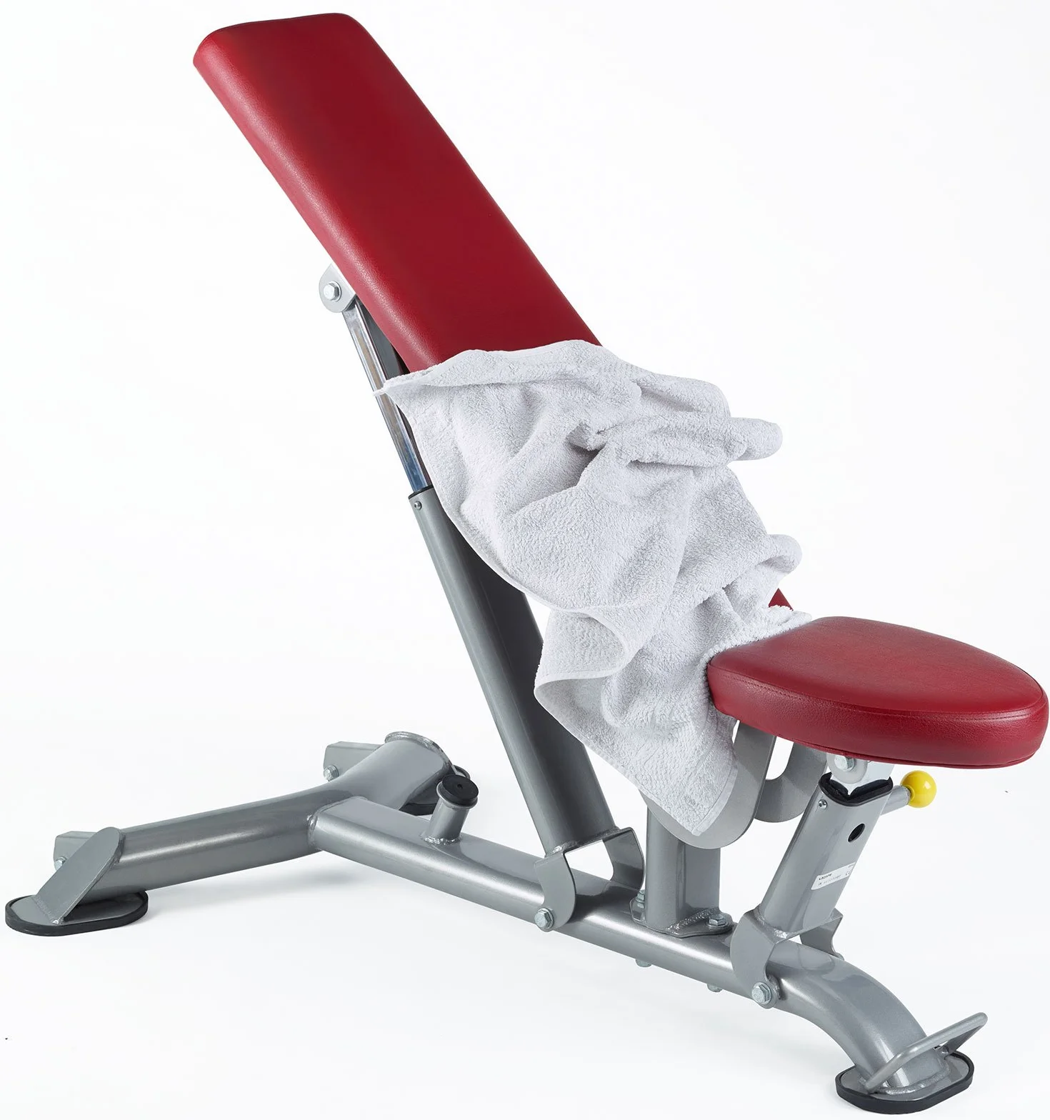 TROIKA Plecak fitness z obszytą kopertą – do mocowania na oparciu urządzenia fitness – bardzo długi (1,40 m) – oryginalny produkt Troika