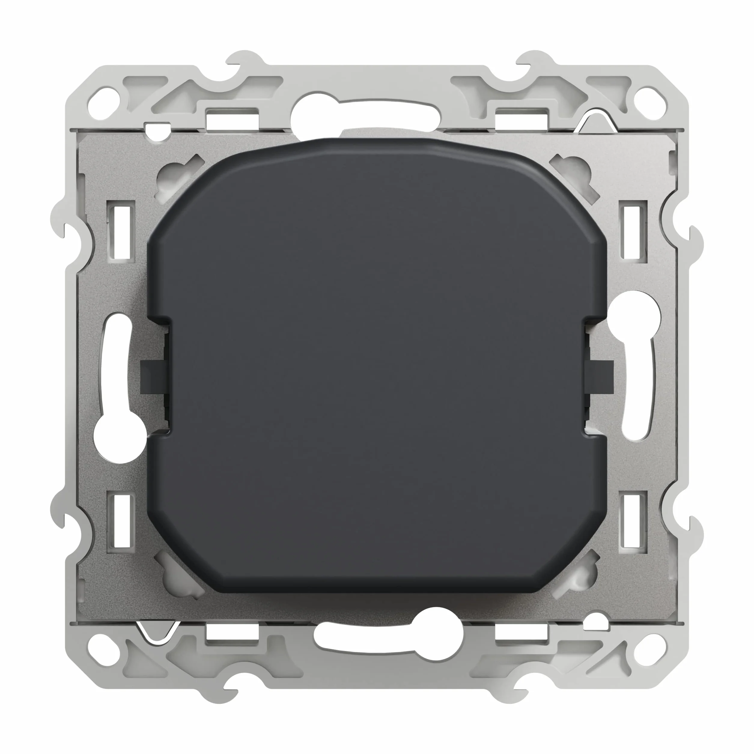 Schneider Electric - Odace - Uniwersalny 2 lub 3-żyłowy ściemniacz światła 3W 100W (Led) - Biały - S520519