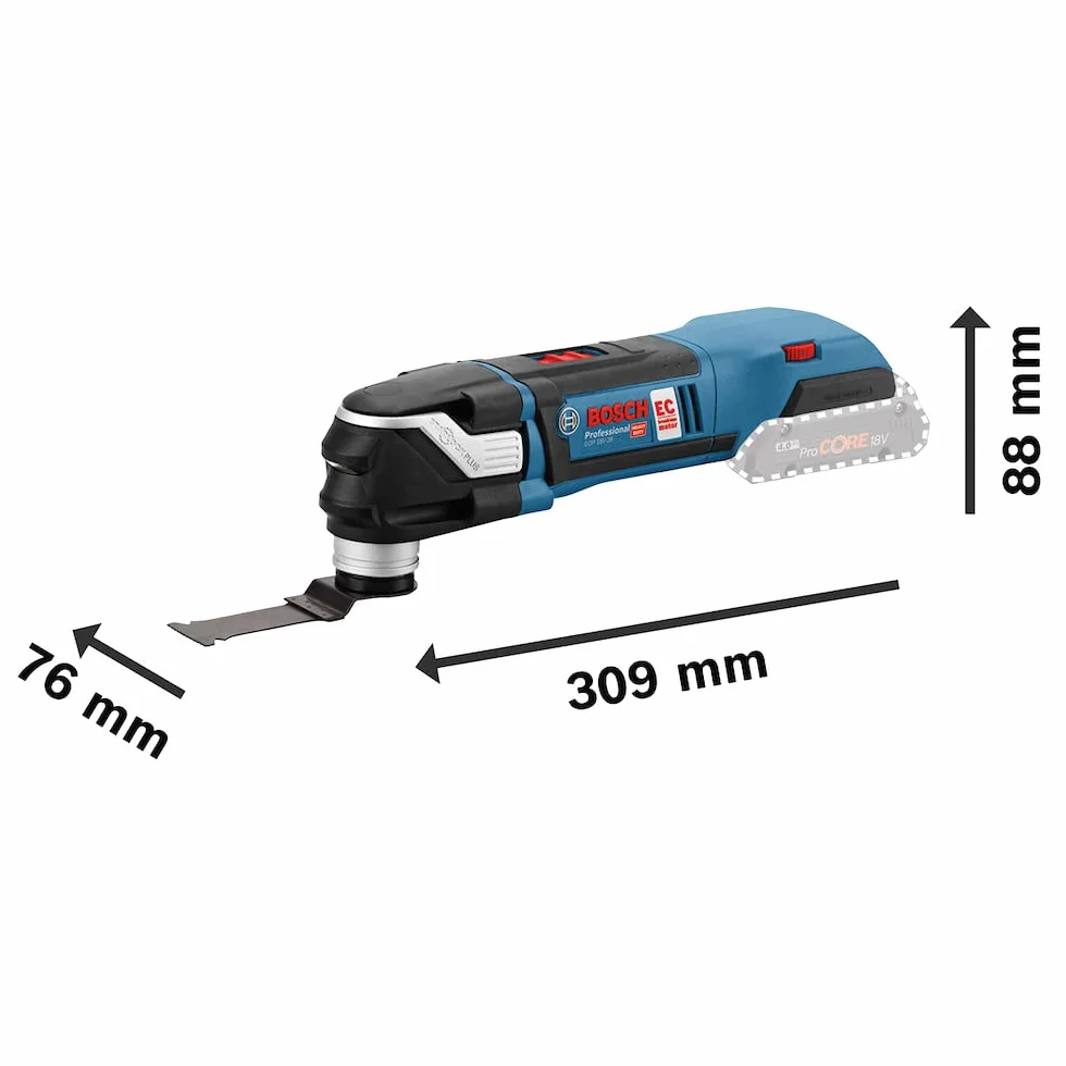 Bosch Professional Multi-Cutter GOP 18V-28 akumulatorowe narzędzie wielofunkcyjne