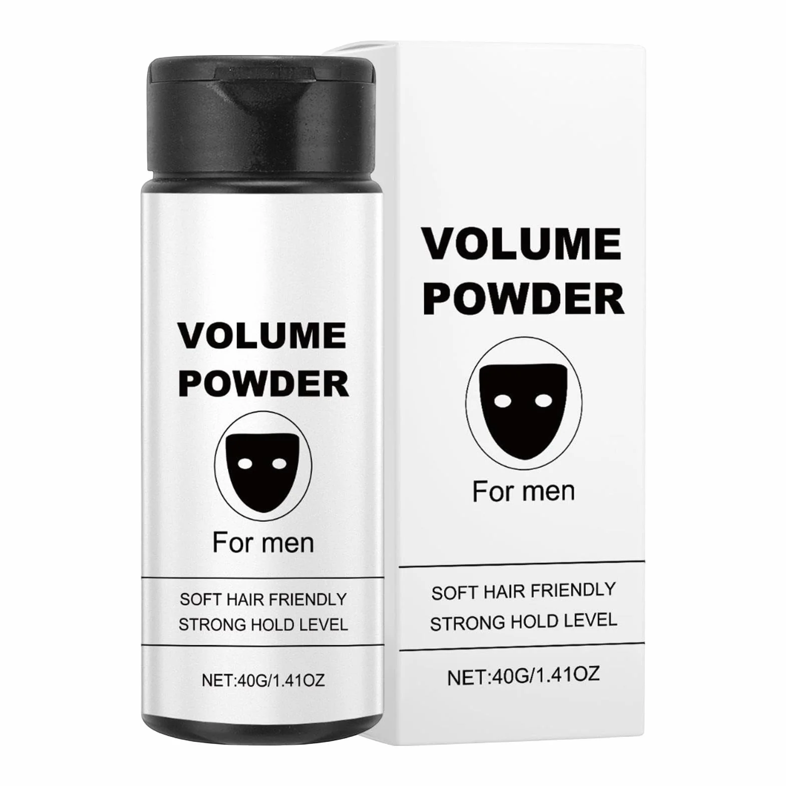 Hair Texture Powder, Natural Look, Easy to Apply Men's Styling Powder, Portable Hair Volume Boost, Long-lasting Hold, Perfect for Business Trips, Appointments