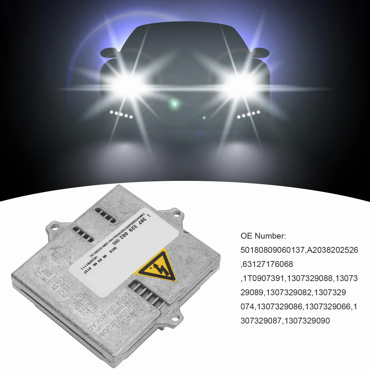 KIMISS 12V Statecznik Reflektorów Ksenonowych Moduł Sterujący Zamiennik dla CLK320 CLK500 CLK55AMG