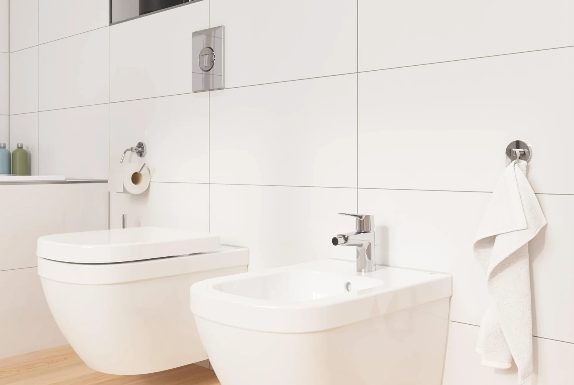 GROHE Quickfix Start jednouchwytowa bateria mieszająca do bidetu chrom