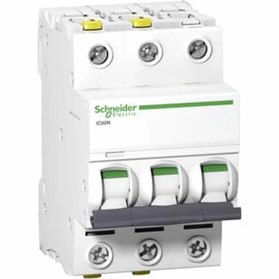 Schneider Electric Wyłącznik Nadprądowy Acti9 iC60N-B20-3 B 20A 3-Biegunowy