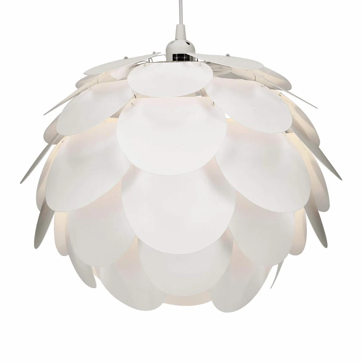 kwmobile Puzzle lampa Abażur sufitowy i wiszący, lampa stojąca w kolorze białym