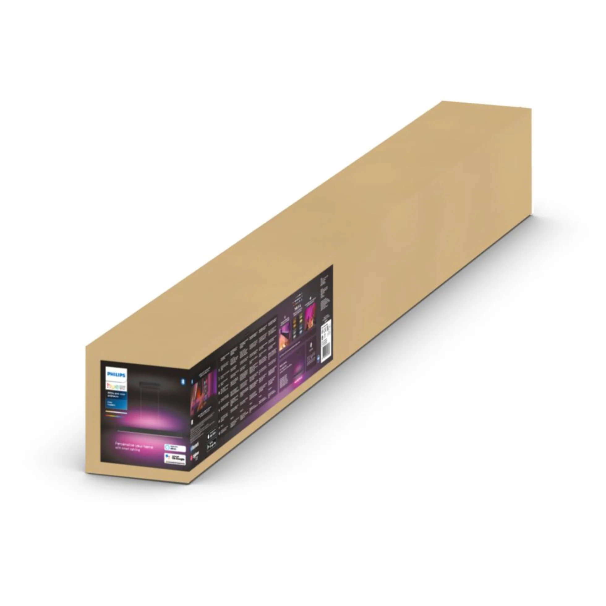Philips Hue Ensis LED Lampa Wisząca White and Color Ambiance Czarna, Inteligentne Oświetlenie Smart LED z 16 mln Kolorów i Ściemnianiem