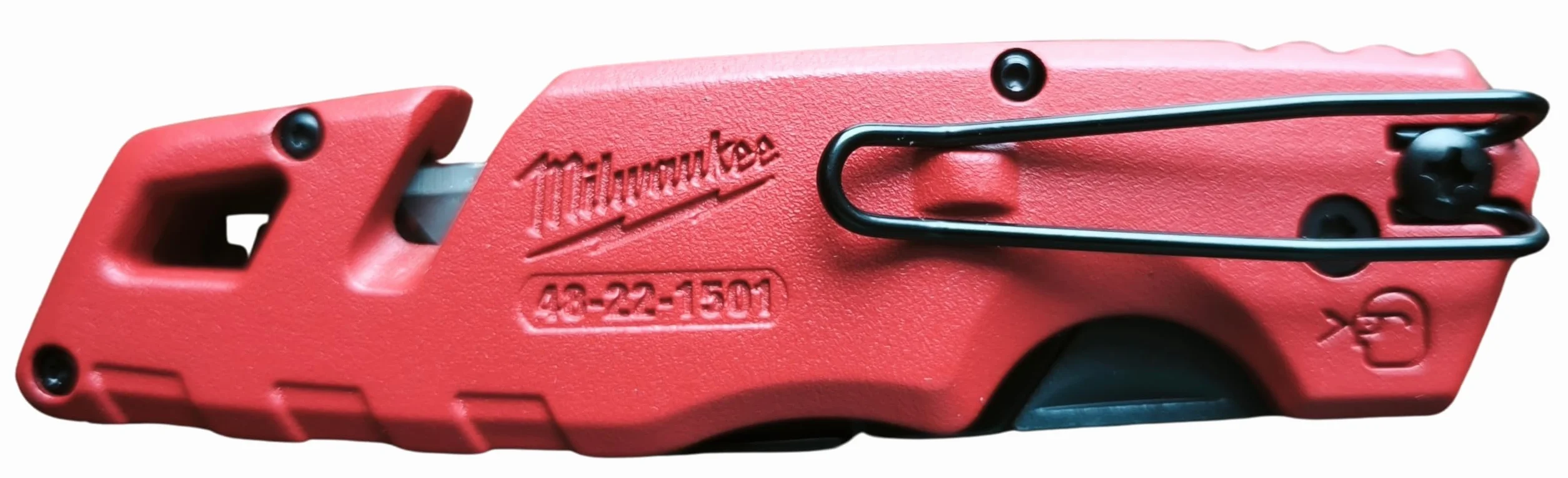Milwaukee FASTBACK Nóż Składany z Wymiennym Ostrzem Trapezowym, Otwieranie Jedną Ręką
