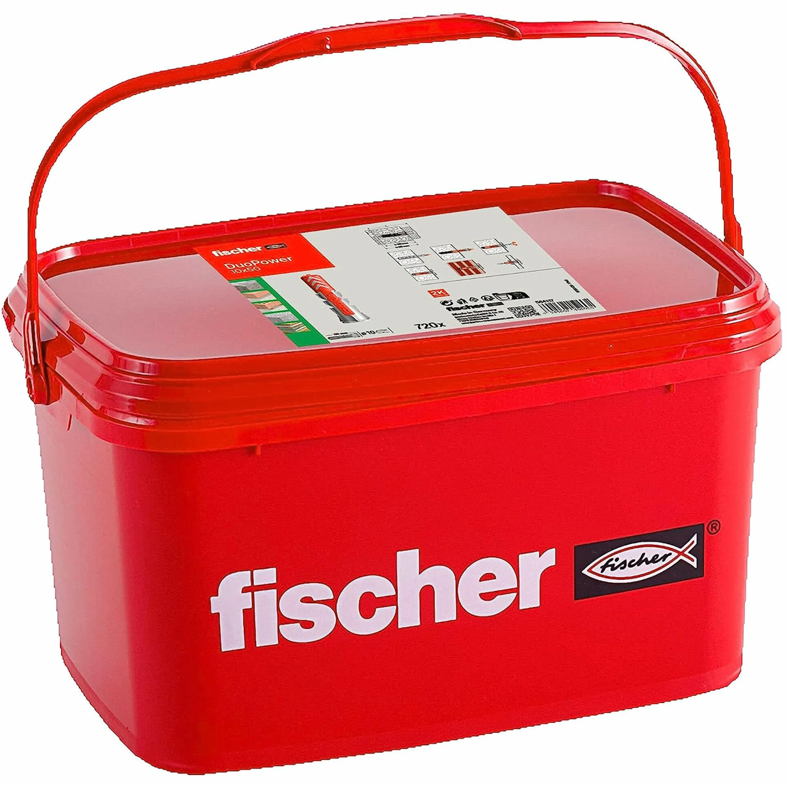Fischer DuoPower Kołki uniwersalne 10x50mm 50 sztuk