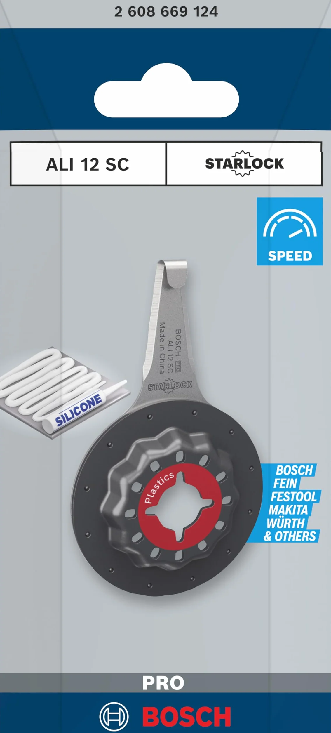 Bosch PRO Silicone ALI 12 SC arkusz do narzędzi wielofunkcyjnych 12 mm