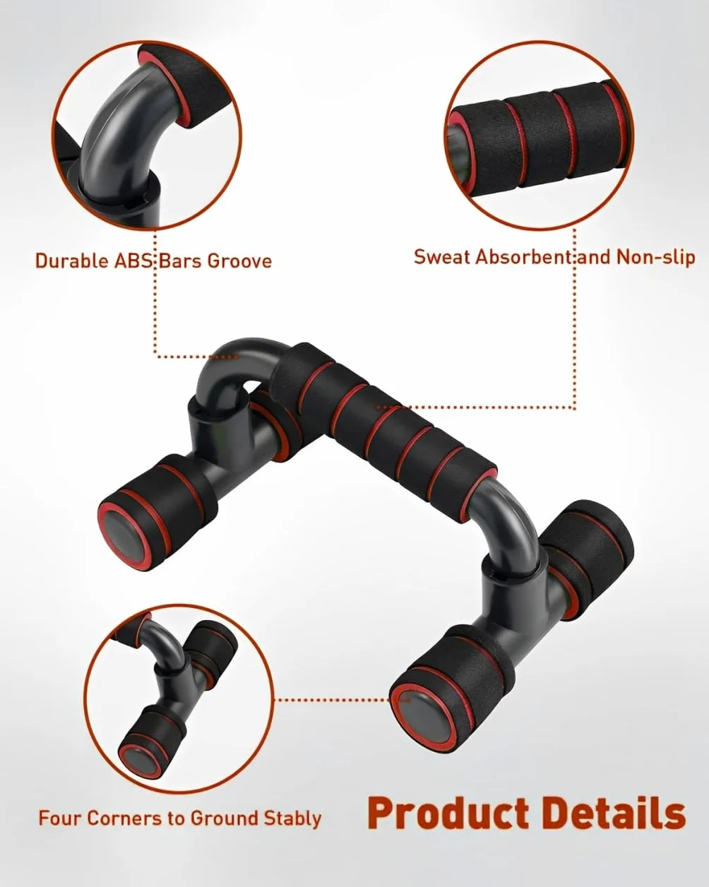Pushup Bars Stojaki Zestaw Uchwytów, Trening Fitness Naciśnij Up Ćwiczenia Mięśni, Ćwiczenia domowe dla mężczyzn/kobiet