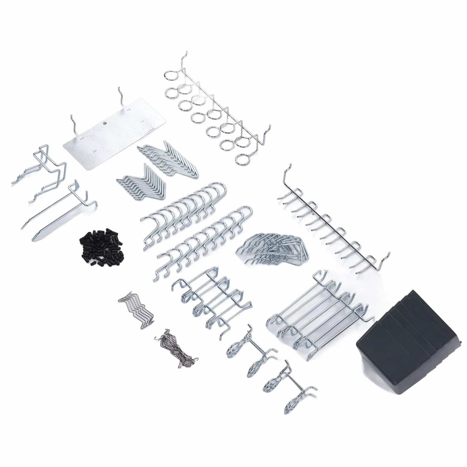 140pcs Haczyka Kołowa Asortyment, Metalowe Paznokcie Kołek