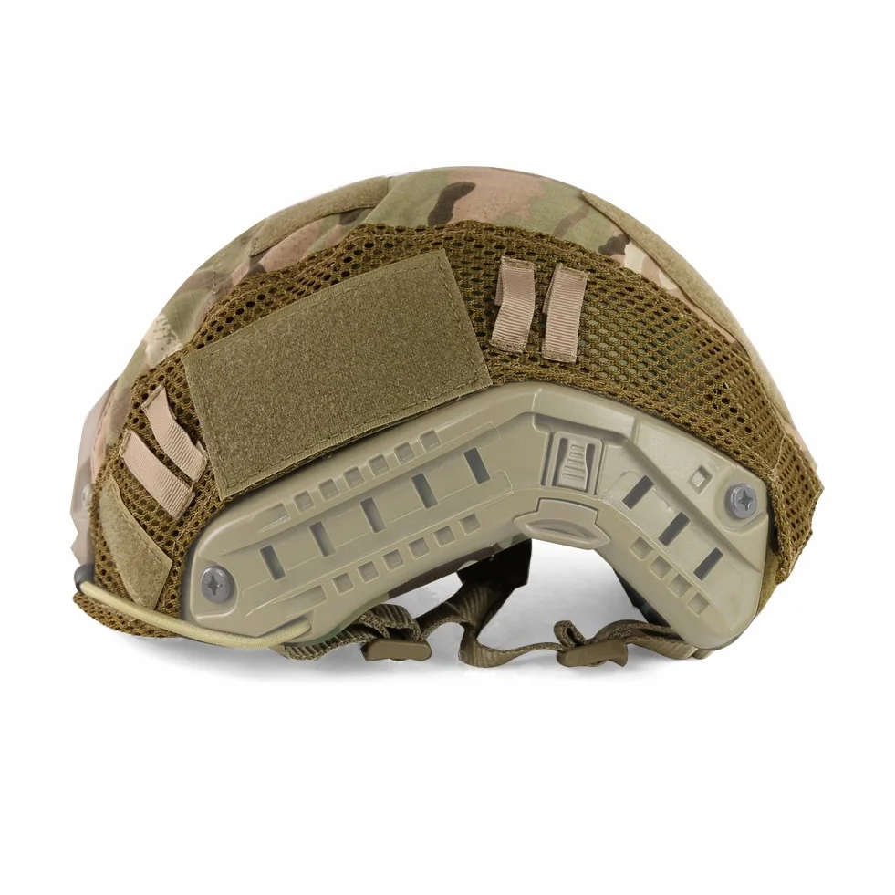 Pokrowiec na kask kamuflażowy do taktycznej wojskowej walki MH/PJ/BJ typ szybki kask airsoft paintball myśliwski sprzęt strzelecki