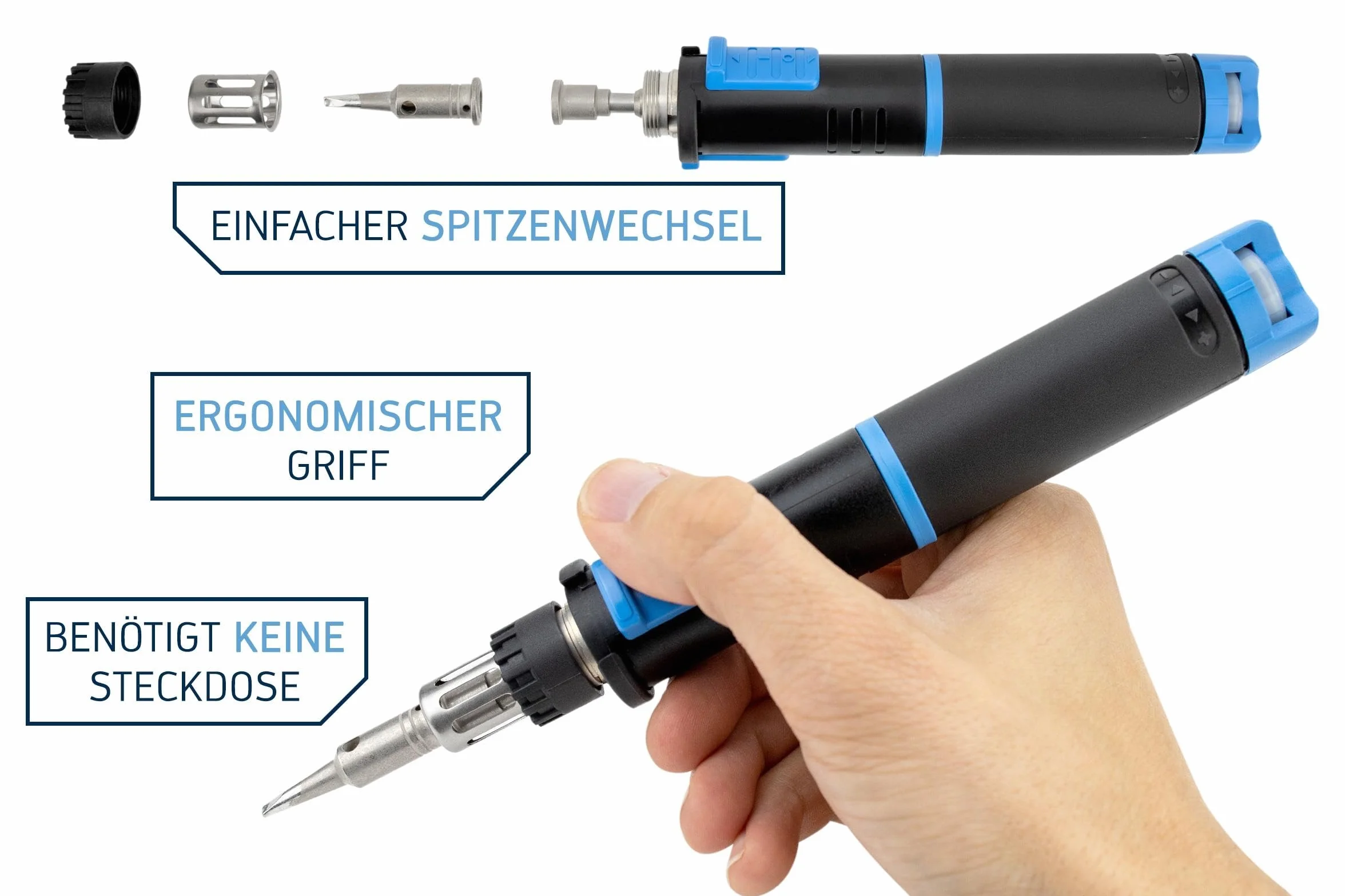 Zestaw lutowniczy gazowy 130 W ERSA Independent 130 0G13400141