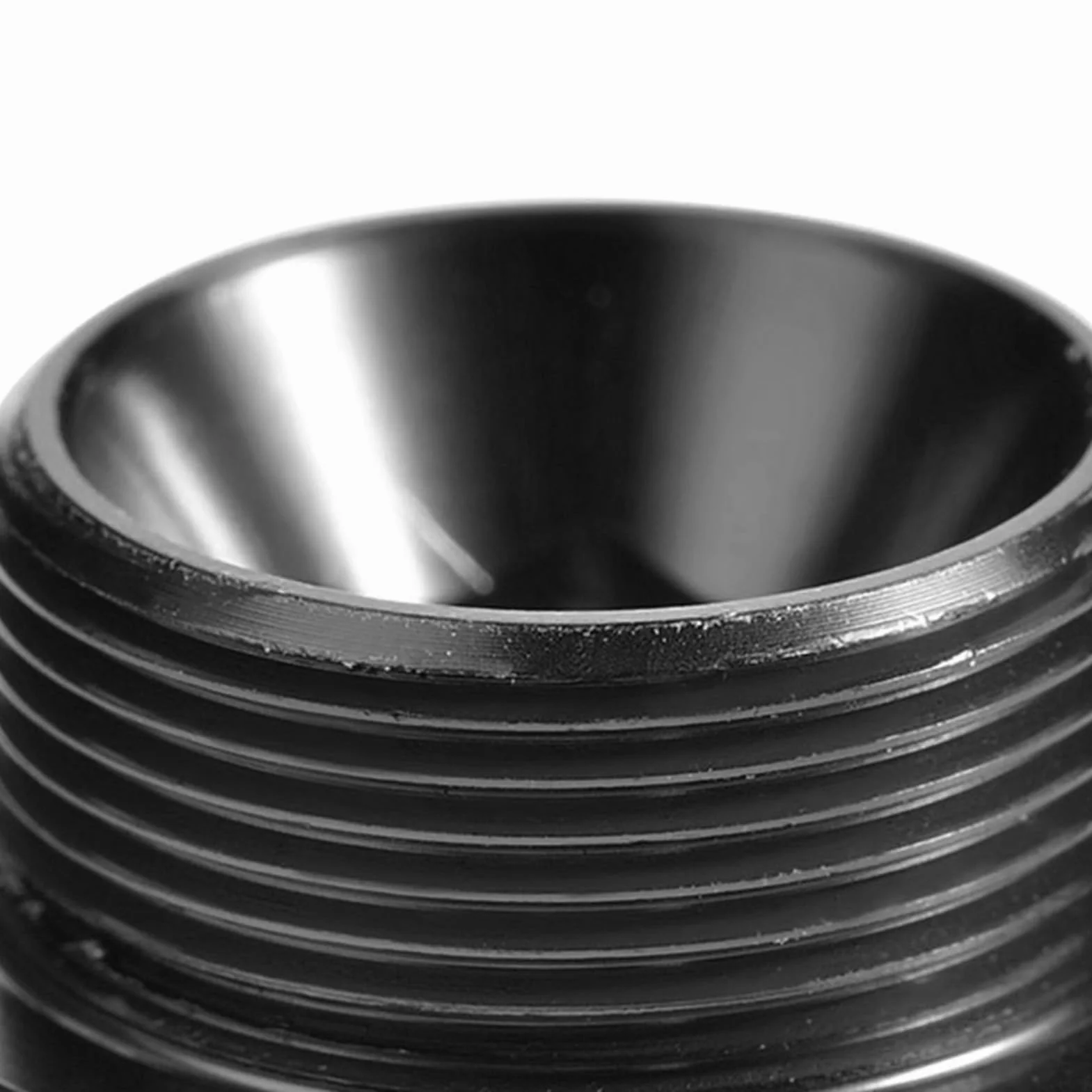 Wytrzymały Rower ze Stopu Aluminium Korba Rowerowa Korba śruba Mocująca śruba Korby Długi Hollowtech (Czarny)