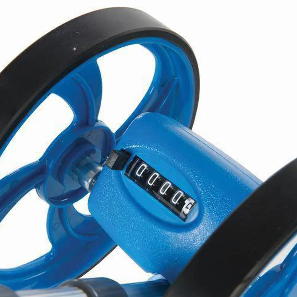 Silverline 868793 Mini kółko pomiarowe 0-999 m, niebieski