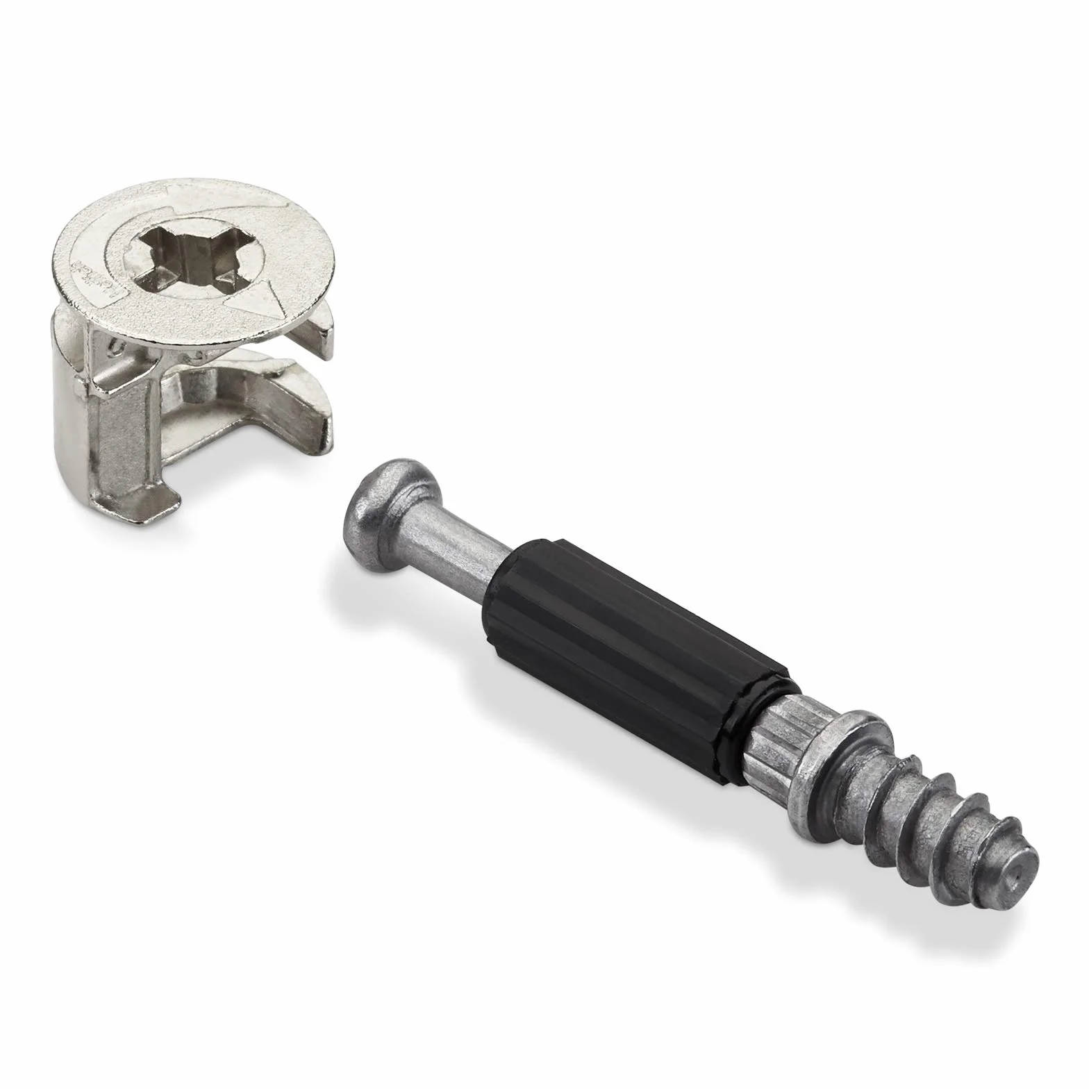 50 sztuk łączników korpusów HETTICH Mimośrodowy RASTEX 15 (Ø 15 mm) i kołek rozporowy Twister DU 232 T (6 x 11 mm), łącznik do mebli firmy SOTECH