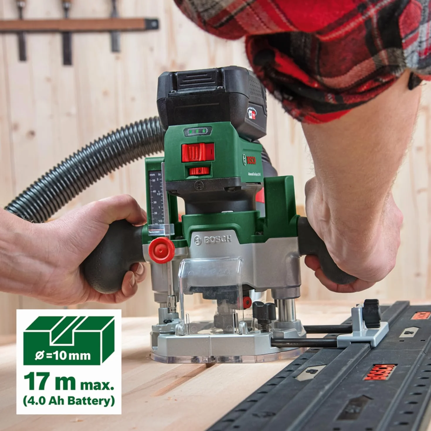 Bosch moduł górnowrzecionowy AdvancedTrimRouter 18V-8 do frezowania szczelin i krawędzi